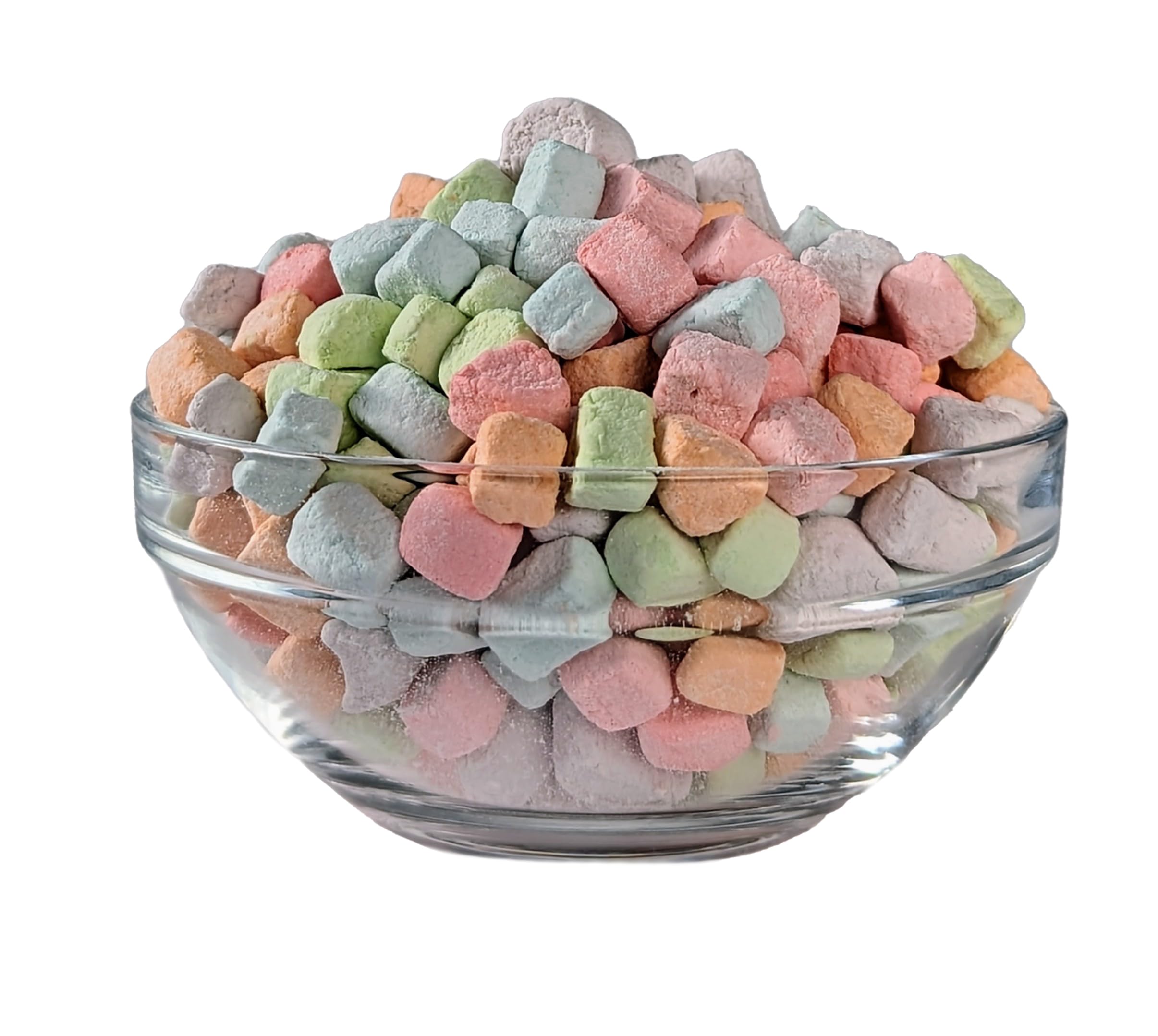 Medley Hills Farm Assorted Dehydrated Marshmallows in Reusable Container - Perfect for Cereal, Baking & Camping Snacks