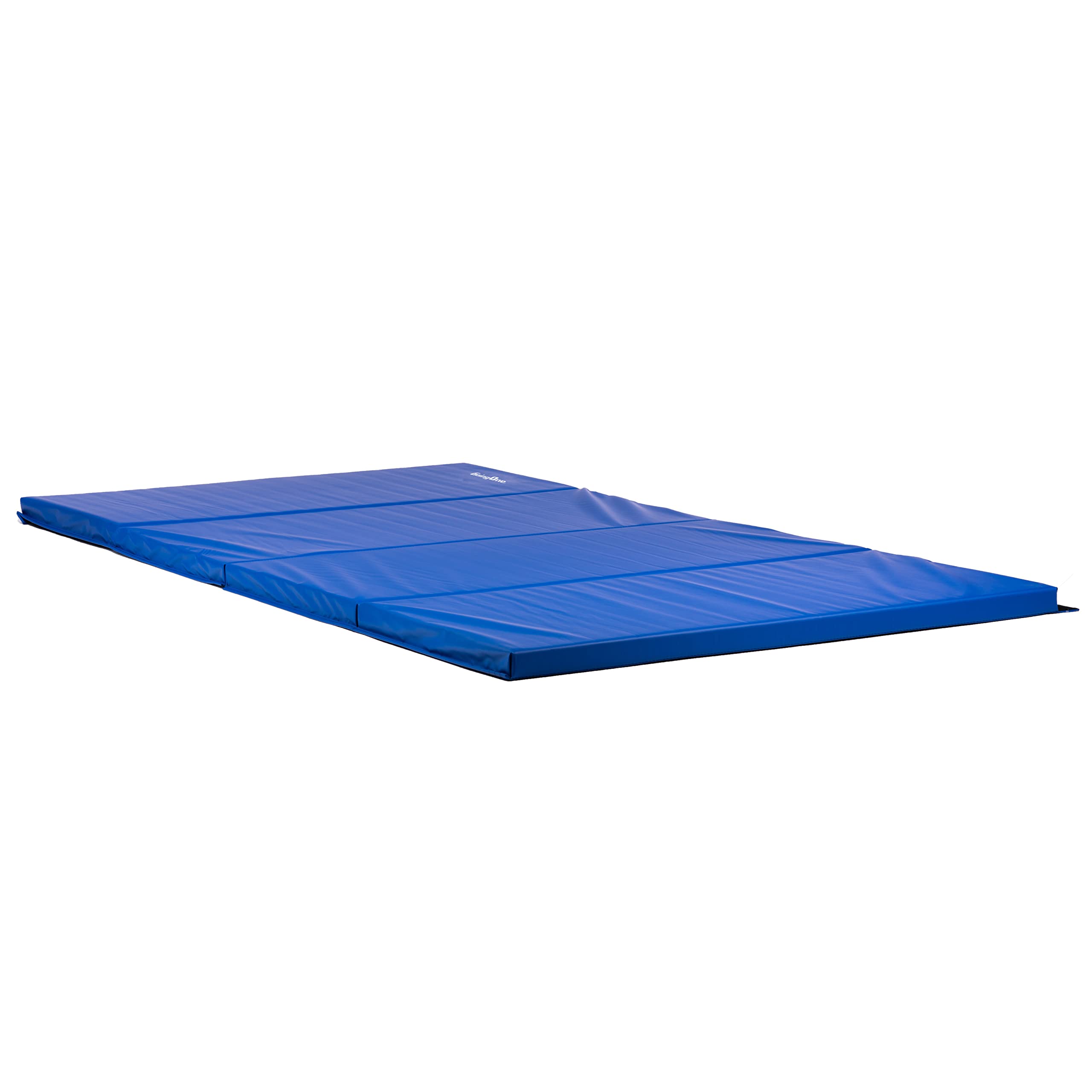 Going One Folding Gymnastics Mat - 240 cm Tumble and Exercise Gym Mat for Home - 8' x 4' x 2