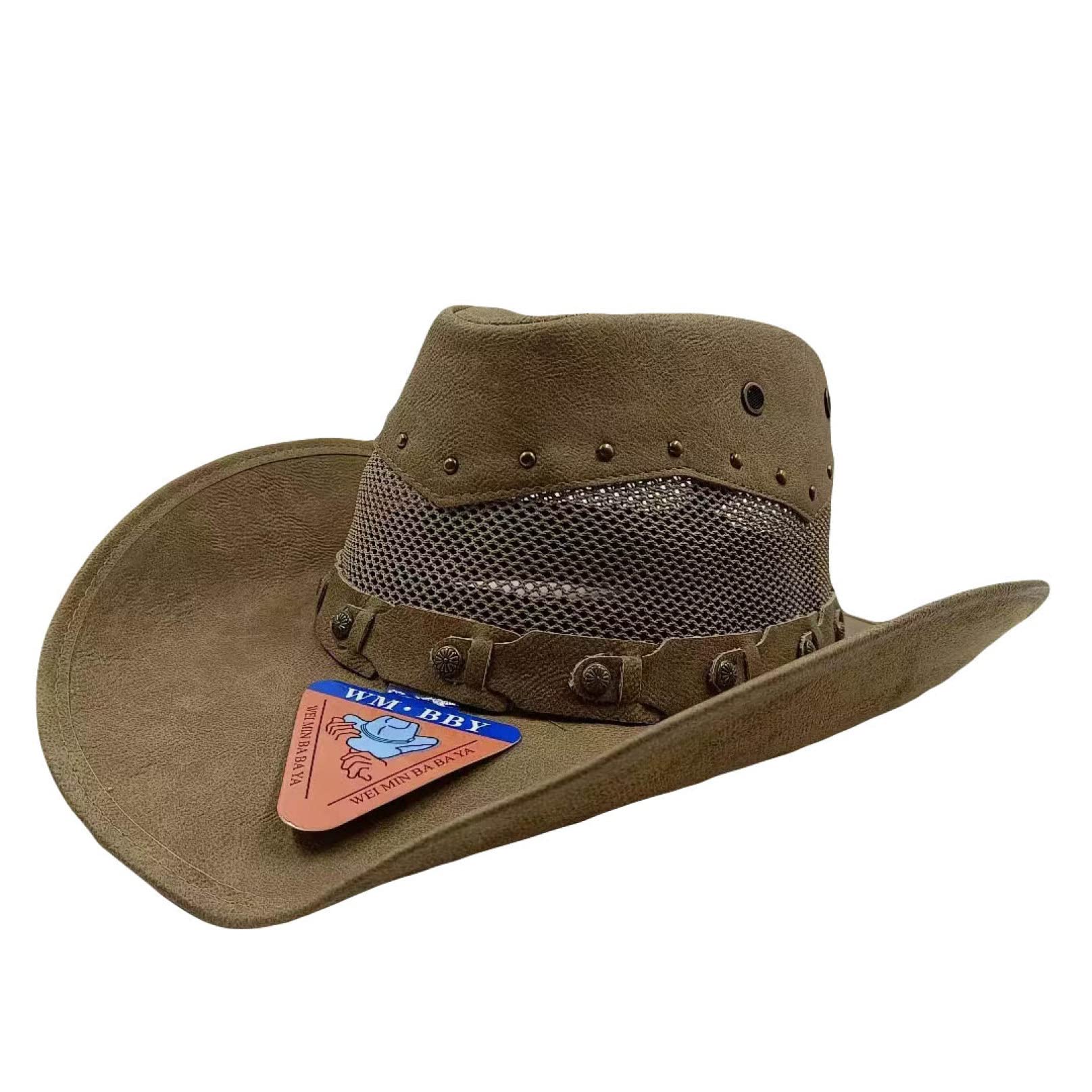 Handmade Straw Western Cowboy Hat with Flower Embroidery - Summer Sun Hat for Women, Beach Travel Hat, Seaside Vacation Accessory - Perfect for Outdoor Activities, Music Festivals, and Tropical Getaways