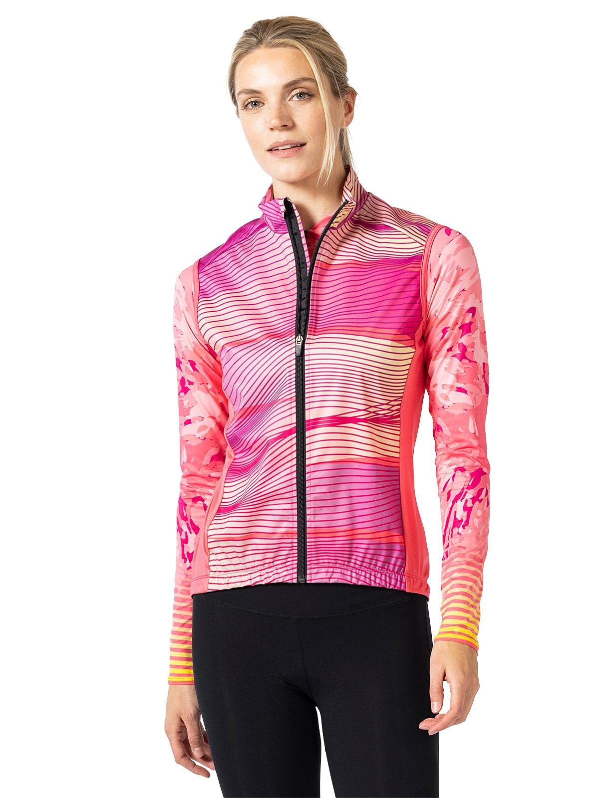 Terry Signature Cycling Vest for Women - High Visibility Semi-Fitted Bike Top for Road Cycling & Outdoor Sports