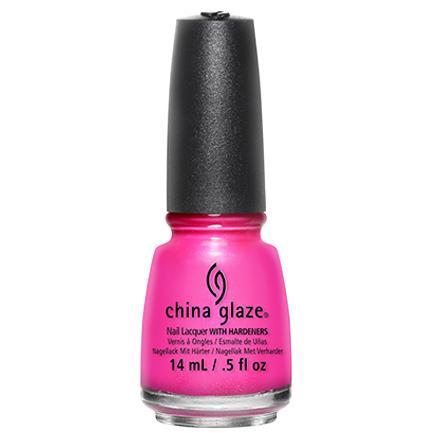 China Glaze Hang Ten Toes Nail Polish - 0.5 oz / 15ml - #80438 - Long Lasting, High Shine Finish - Perfect for Beach Vacations, Summer Nails & Pedicures
