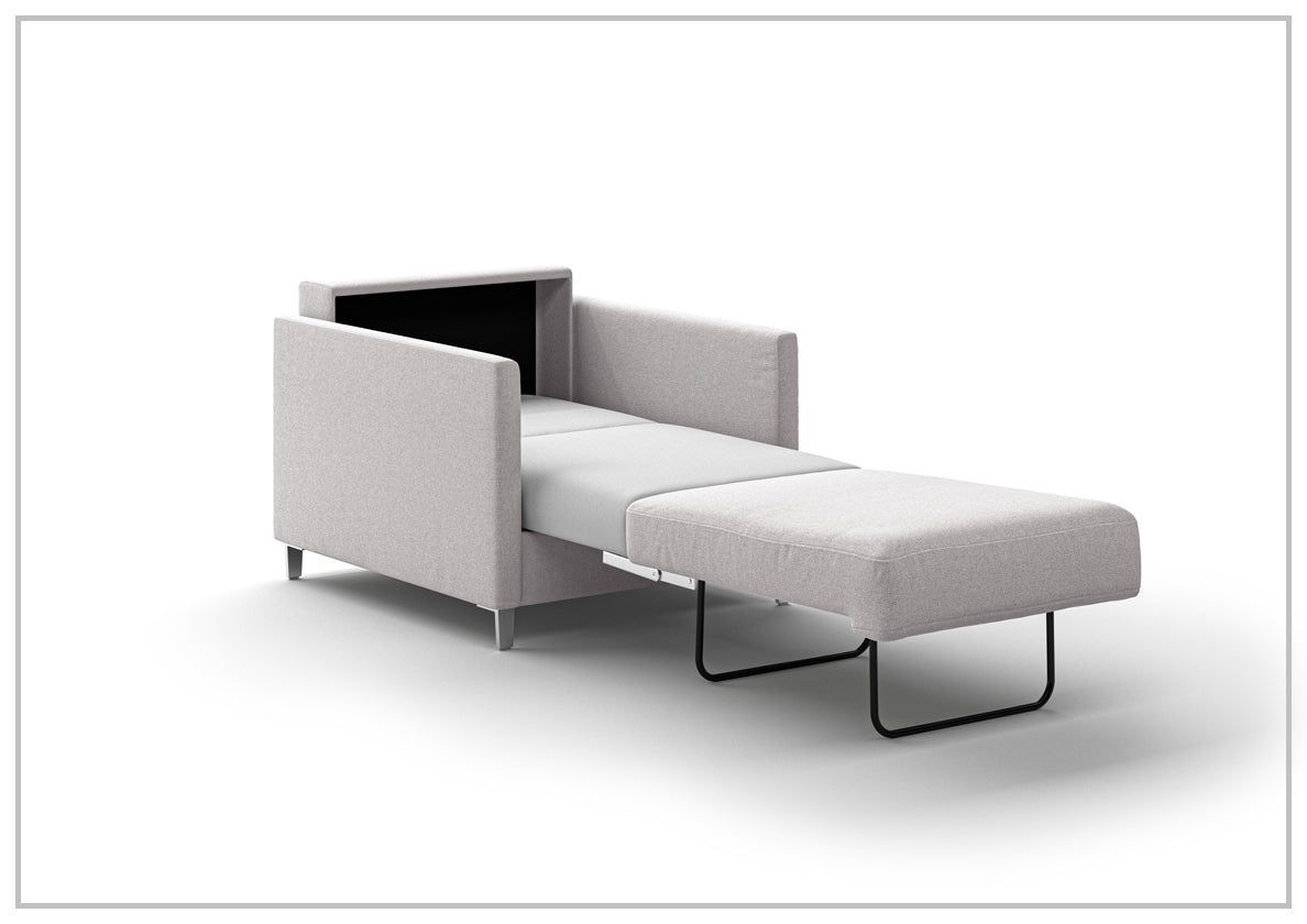 Luonto Elfin Fabric Sleeper Sofa with Nest Mechanism - Convertible 3-in-1 Space Saving Sofa Bed for Small Apartments, Guest Rooms & Home Offices | Perfect for Overnight Guests, Studio Living & Multi-Functional Spaces