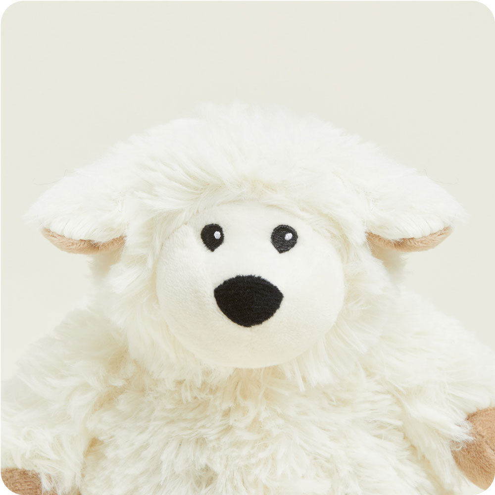 Cozy Sheep Warmies Junior - Soft & Adorable Microwaveable Heating Plush for Kids - Perfect for Bedtime, Relaxation & Comfort