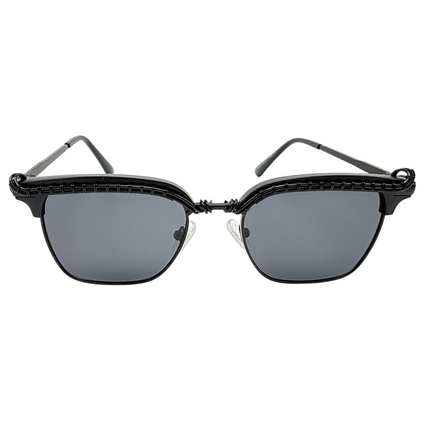 Wired Wayfarer Sunglasses - Classic Retro Style UV Protection for Men & Women - Perfect for Outdoor Activities, Travel, and Fashion Accessories