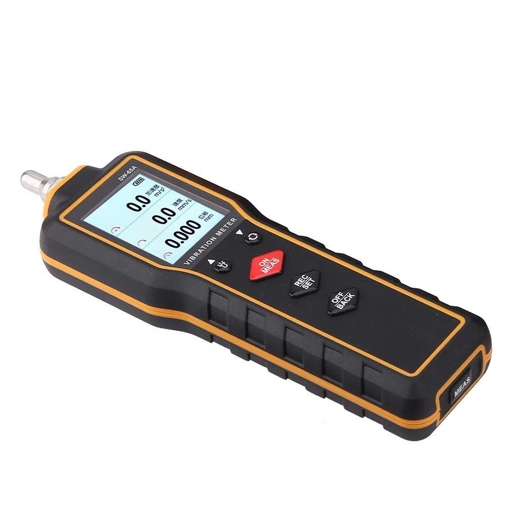 Digital Vibration Meter - Portable Vibrometer Gauge with LCD Backlight for Mechanical Equipment Vibration Measurement | Perfect for Industrial Maintenance, HVAC Systems & Machine Diagnostics