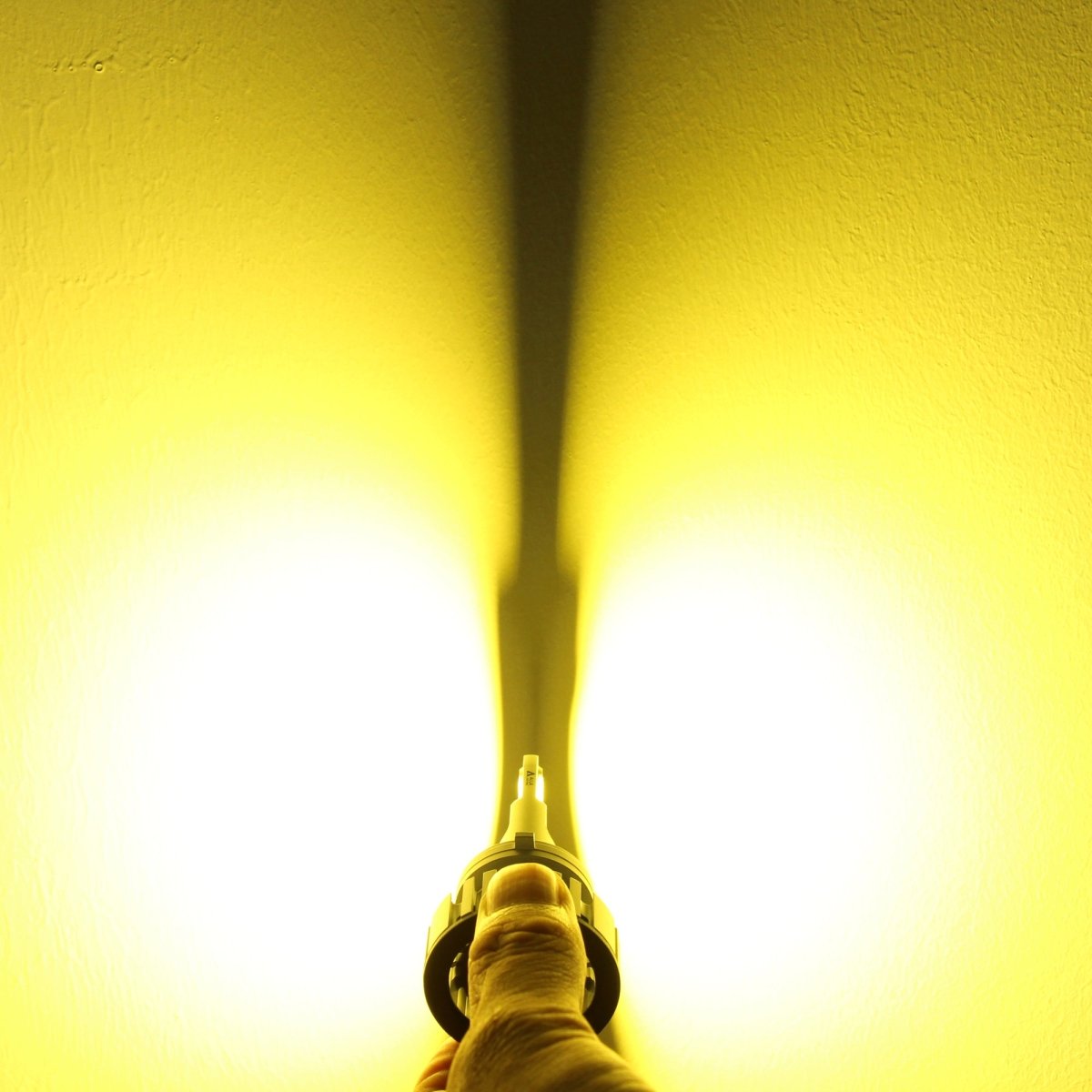 D CR H7 LED Headlight Bulbs - 3000K Amber Yellow for Daytime Running & Fog Lights - High Brightness, Energy Efficient - Perfect for Cars, Trucks, SUVs in All Weather Conditions