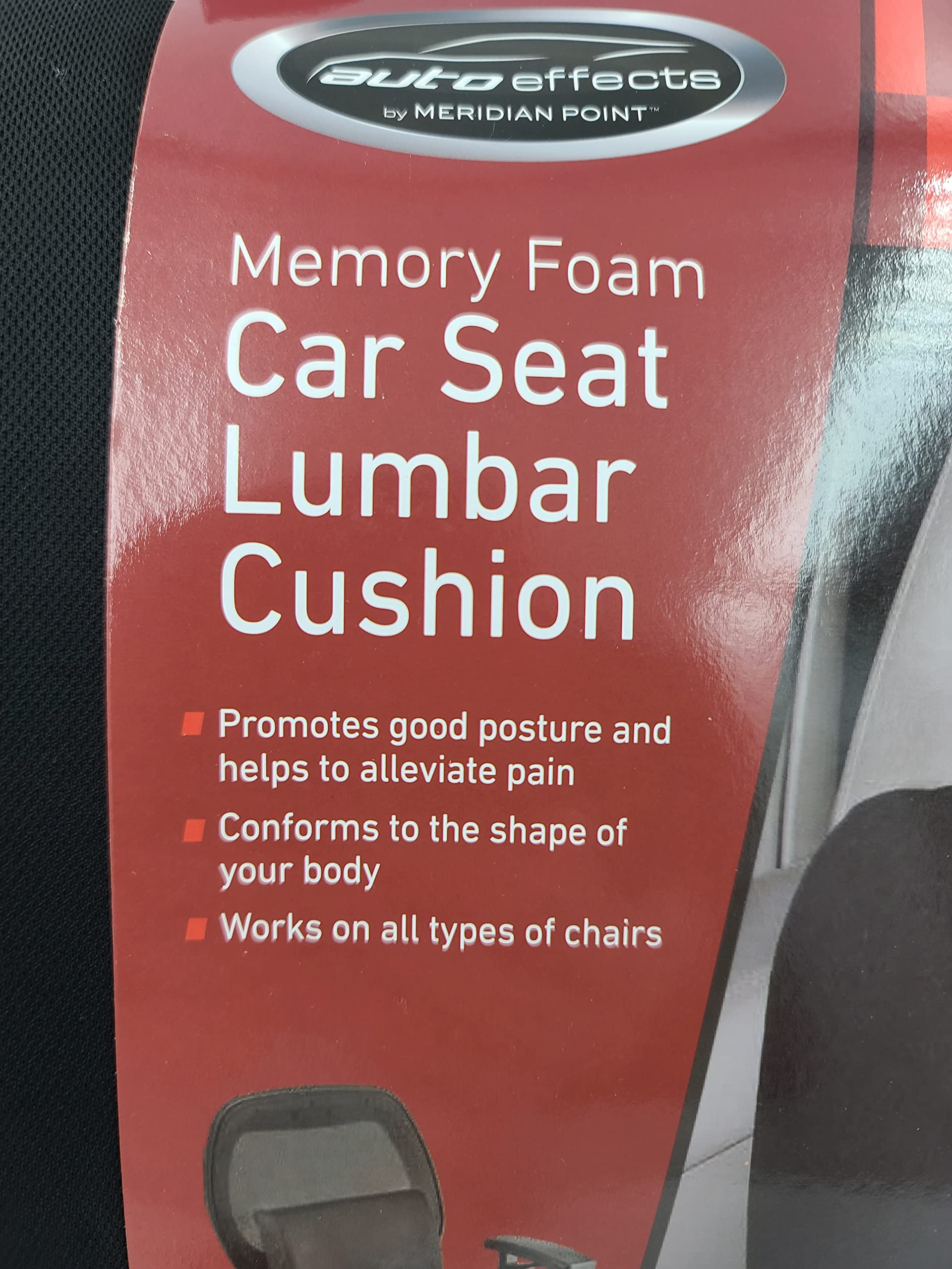 4 Pack Premium Memory Foam Lumbar Support Cushion for Car Seats - Ergonomic Back Pain Relief for Drivers & Office Chairs - Comfortable Long Distance Travel & Work Support