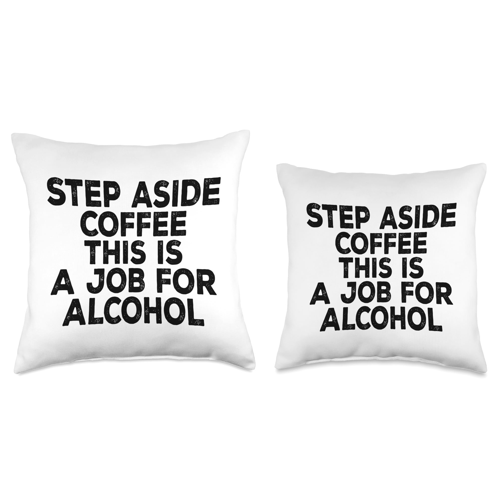 Funny Beer Lover Throw Pillow - Soft & Comfortable Couch Decor for Men, Bar, Living Room, Game Room & Gifts