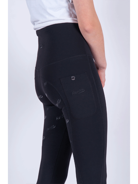 Flexars Riding Tights with Sticky Seat - Equestrian Breeches for Women & Men - Comfortable Horse Riding Pants for Training & Competition - Perfect for Dressage, Jumping & Trail Riding
