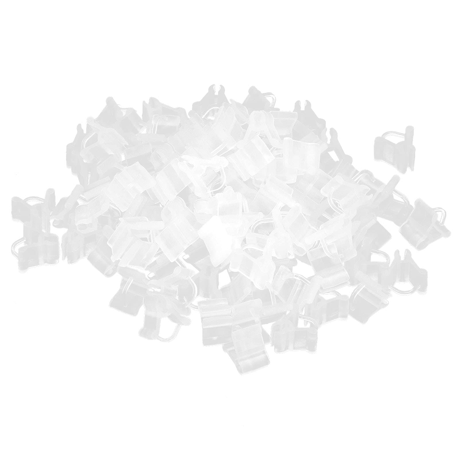 150Pcs Plastic Plant Grafting Clips - Tomato Trellis Clips for Garden Greenhouse, Indoor/Outdoor Plant Support, Vine Training, and Vegetable Growing - Durable Garden Tools for Home Gardening