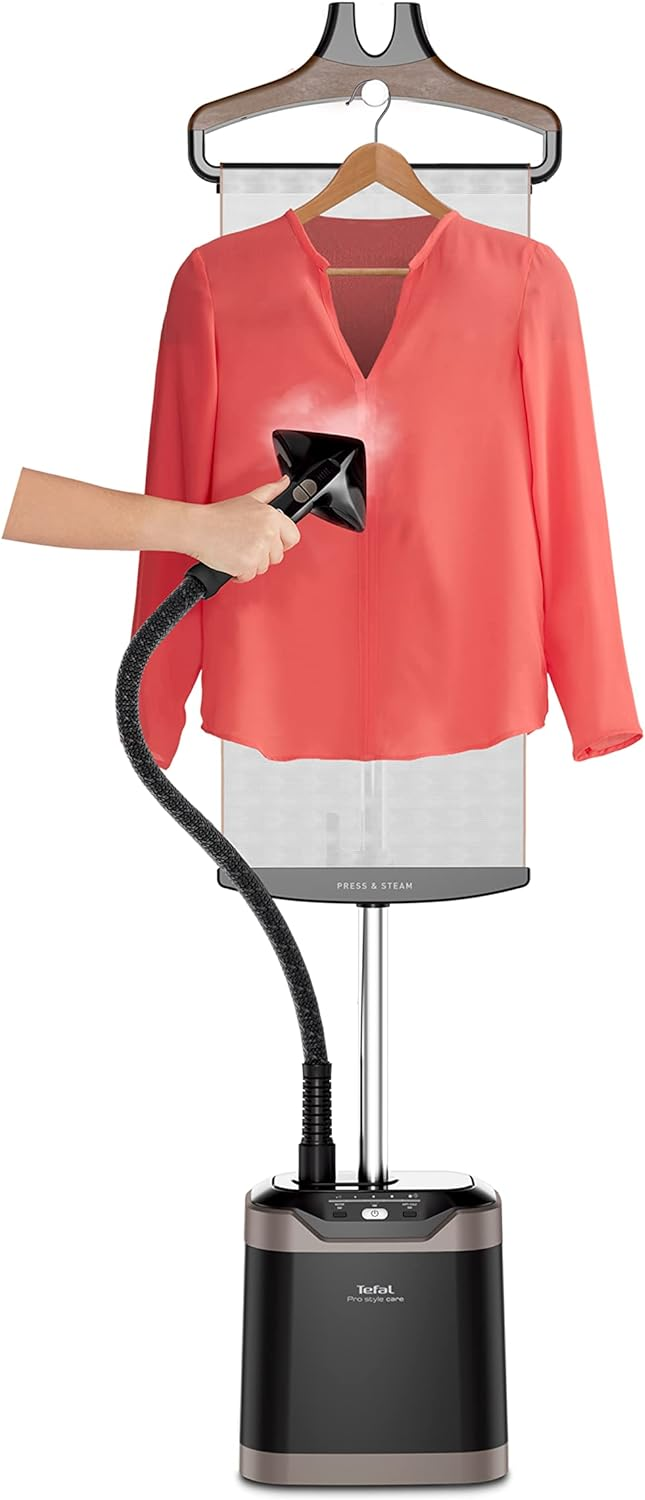 Tefal Pro Style Care Garment Steamer 2000W - Powerful Steam Iron for Clothes, Wrinkles Removal & Fabric Care - Perfect for Home, Travel & Professional Use