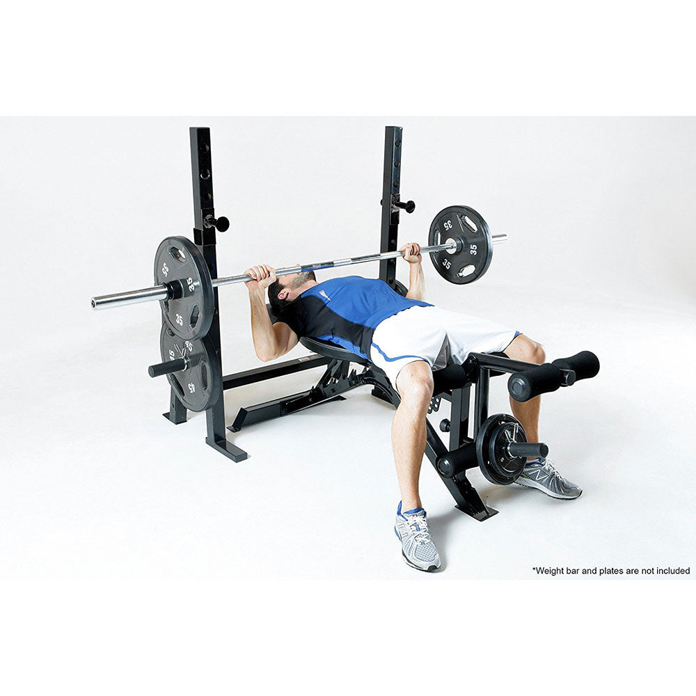 Marcy Olympic Weight Bench PM 70210 - Heavy Duty Adjustable Home Gym Equipment for Strength Training | Perfect for Home Workouts & Bodybuilding