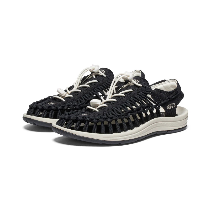 Uneek Women's Canvas Shoes - Black/Birch | Comfortable & Stylish Slip-Ons for Casual Wear, Walking & Outdoor Activities