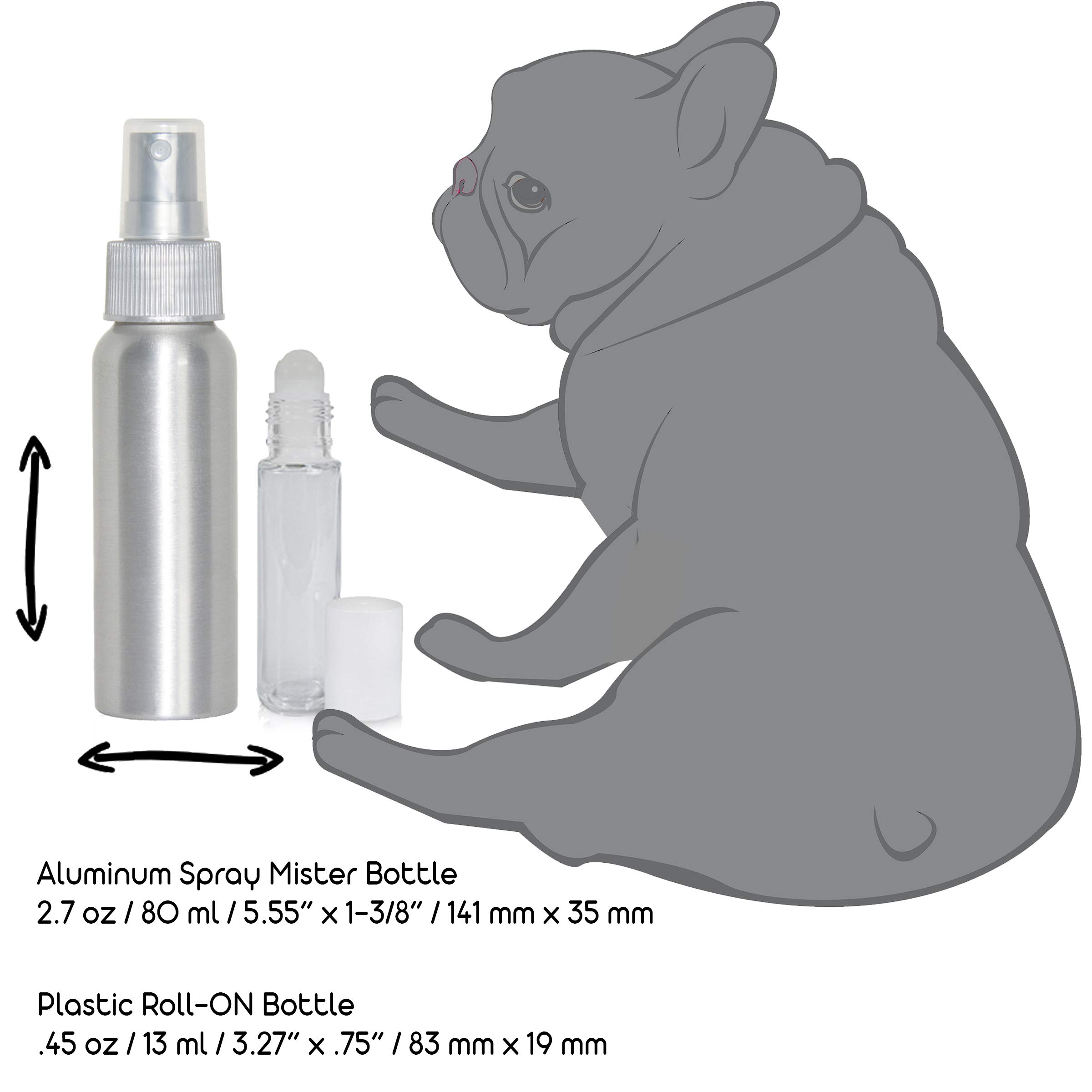 The Blissful Dog Pug Relax Dog Aromatherapy Spray - Calming Anxiety Relief for Dogs | Perfect for Travel, Vet Visits & Fireworks