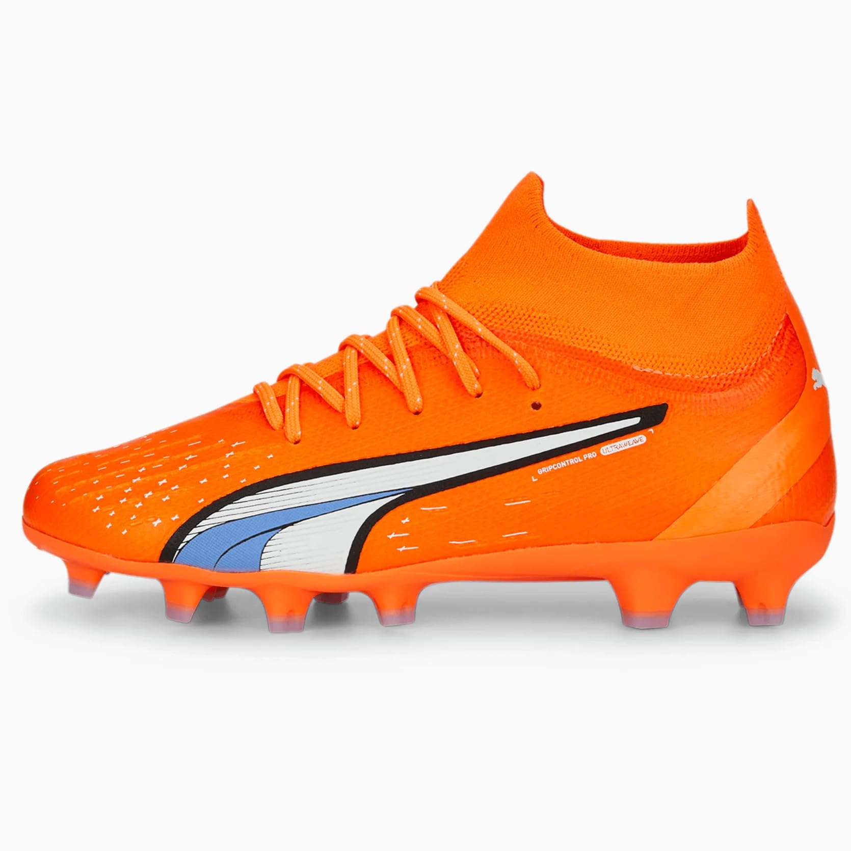 PUMA Ultra Pro Firm Ground & Artificial Ground Soccer Cleats for Kids - Lightweight & Durable Football Shoes for Youth Players - Perfect for Training & Matches on Turf & Grass Fields