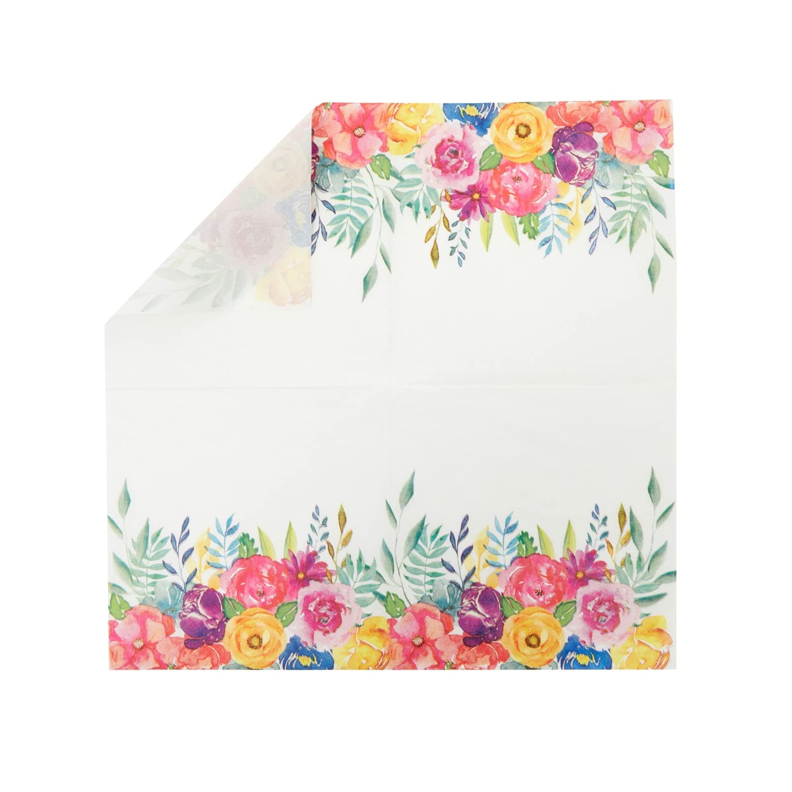 Juvale 144-Piece Floral Tea Party Supplies Set - Elegant Paper Plates, Napkins, Cups & Cutlery for Bridal Shower, Wedding, Baby Shower (Serves 24) | Perfect for Garden Parties, Afternoon Tea & Special Celebrations
