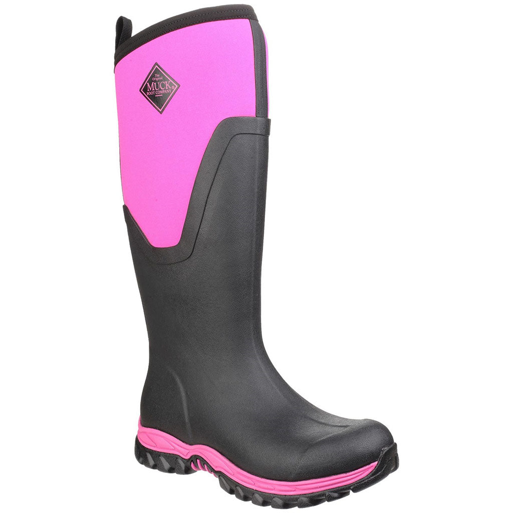 Arctic Sport II Tall Wellington Boots for Women - Waterproof Winter Snow Boots for Hiking, Outdoor & Farm Work - Warm Insulated Rubber Rain Boots for Cold Weather