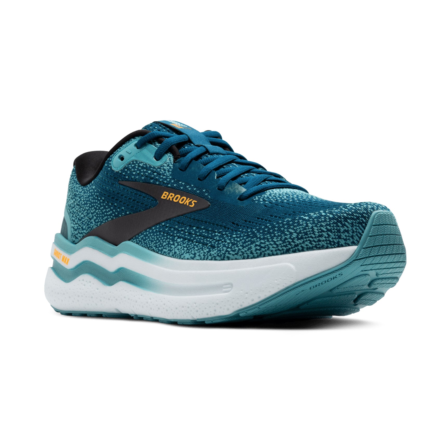 Brooks Ghost Max 2 Running Shoes for Men - Cushioned Road Running Sneakers with DNA LOFT v2 Technology | Perfect for Marathon Training, Daily Jogging & Gym Workouts