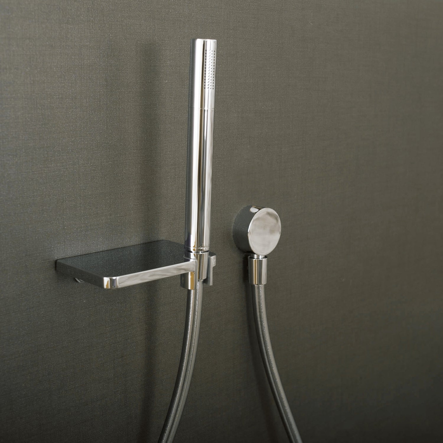 DAX 2085B Shower Outlet Elbow - Wall Mount Brass Faucet Adapter with Chrome Finish (2-1/8