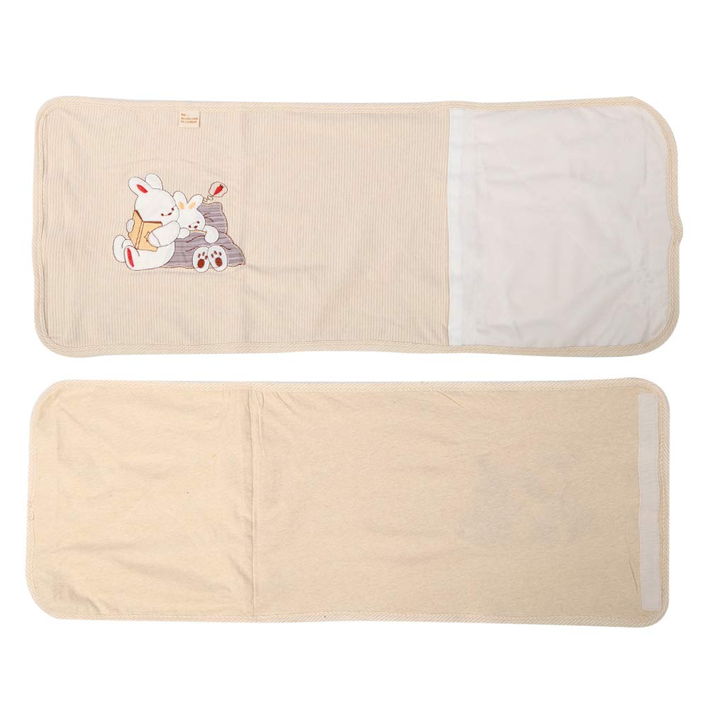 FASJ Baby Belly Binder - Soft & Breathable Infant Hernia Support Belt for Newborns & Toddlers (Sleeping Rabbit XL Thin) - Keep Baby Warm & Comfortable for Sleeping, Playtime & Daily Use