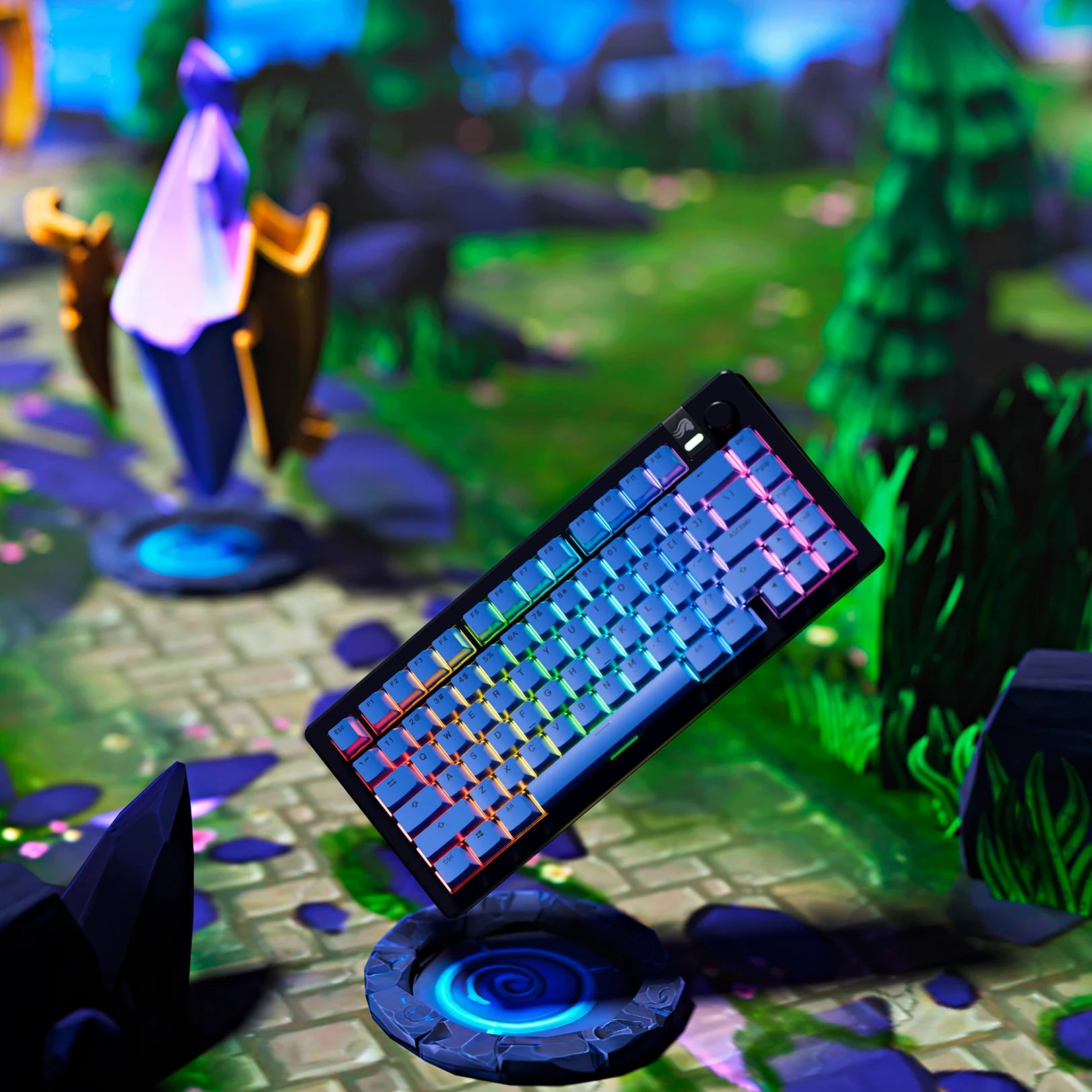 GMMK 3 PRO Wireless Mechanical Gaming Keyboard - 60% Compact RGB Backlit Hot-Swappable - for PC/Mac Gaming, Office Work & Typing