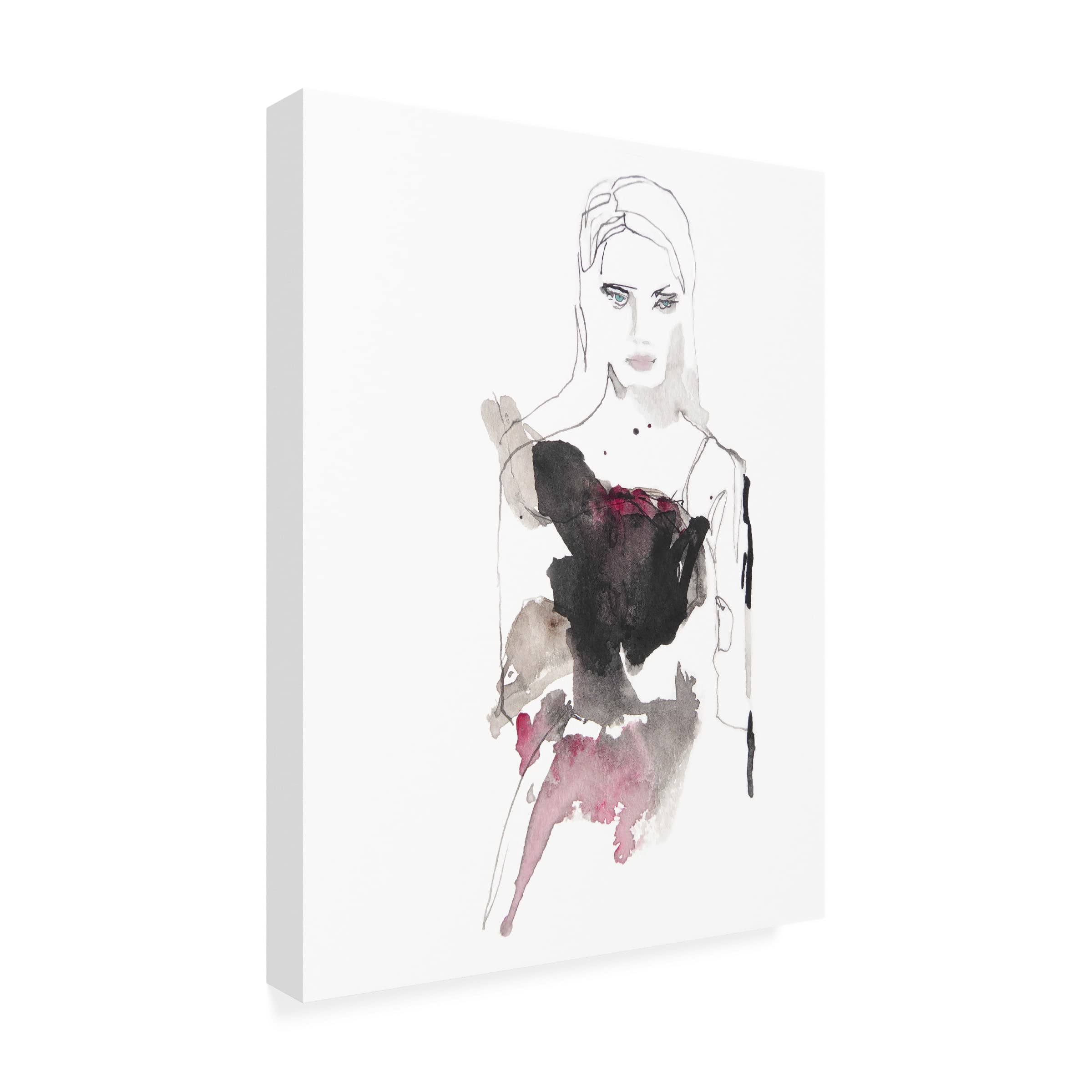 Trademark Fine Art 'The Look' Canvas Print by Schuyler Rideout - Modern Wall Art for Living Room, Bedroom & Office Decor