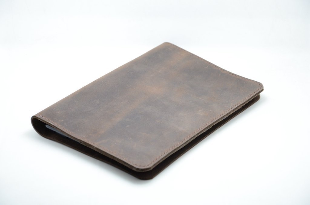 Premium Handmade Genuine Italian Leather iPad Case - Compatible with iPad Pro 12.9, iPad Air 2, iPad Mini 3/4 & More - Slim Wallet Design with Pencil Holder - Perfect for Work, Travel & Everyday Use