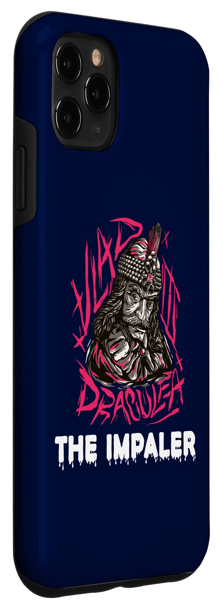 iPhone 11 Pro Max Case - Vlad Tepes Dracula Vampire Design - Premium Protective Cover for iPhone 11 Pro Max - Perfect for Halloween, Gothic Lovers & Transylvania Fans