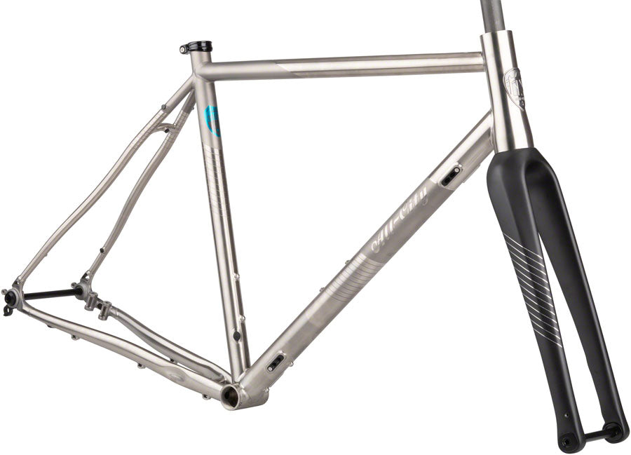 All City Cosmic Stallion Titanium Frameset 700c - 52cm Lightweight Durable Ti Bike Frame for Road & Gravel Cycling Adventures