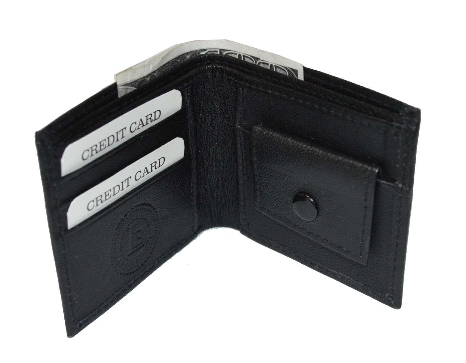 LB LEATHERBOSS Compact Kids Baby Trifold Wallet – Durable & Stylish Leather Wallet for Boys & Girls, Perfect for School, Travel & Everyday Use