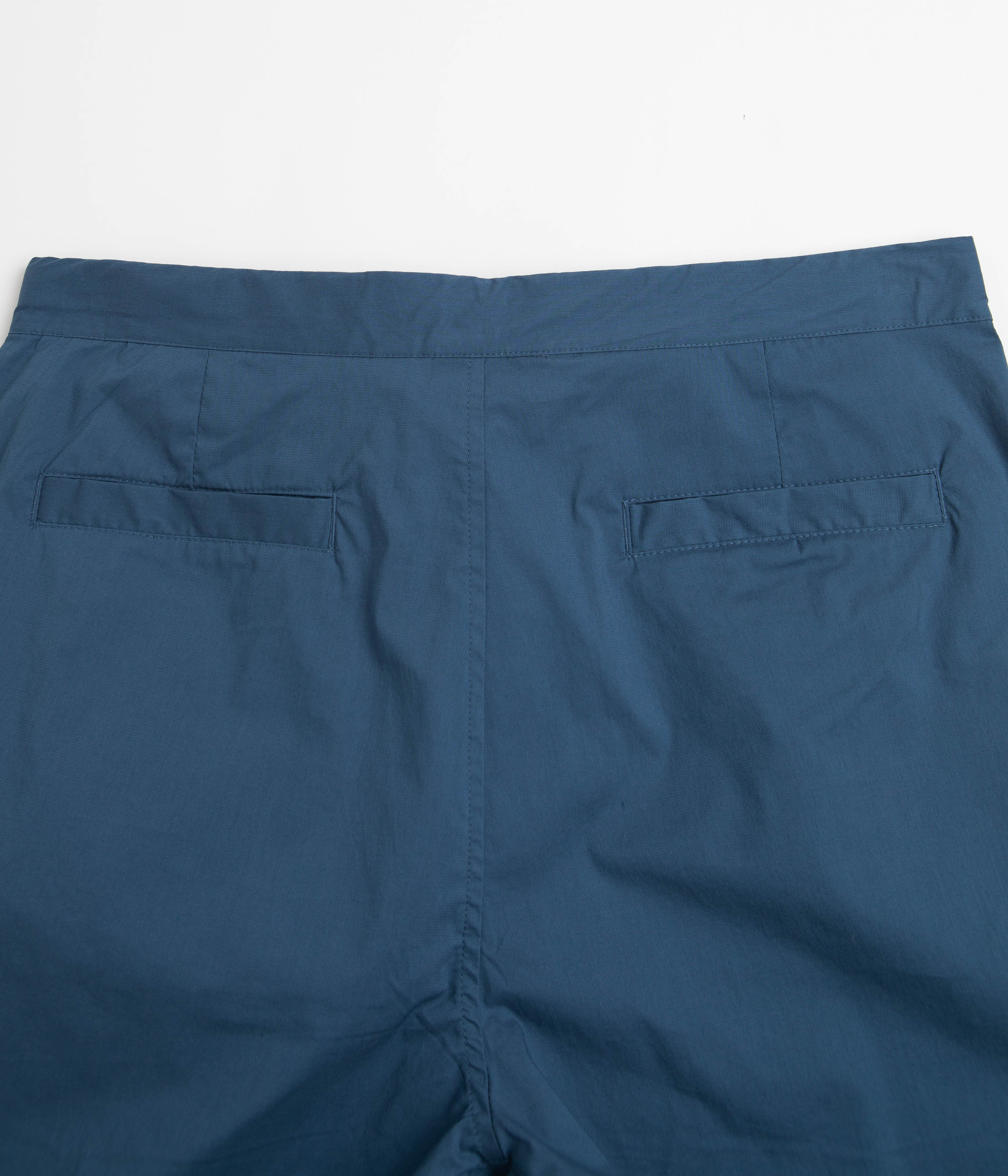 Parra Zebra Striped P Shorts in Teal - Trendy Animal Print Swimwear for Beach, Pool & Summer Vacations