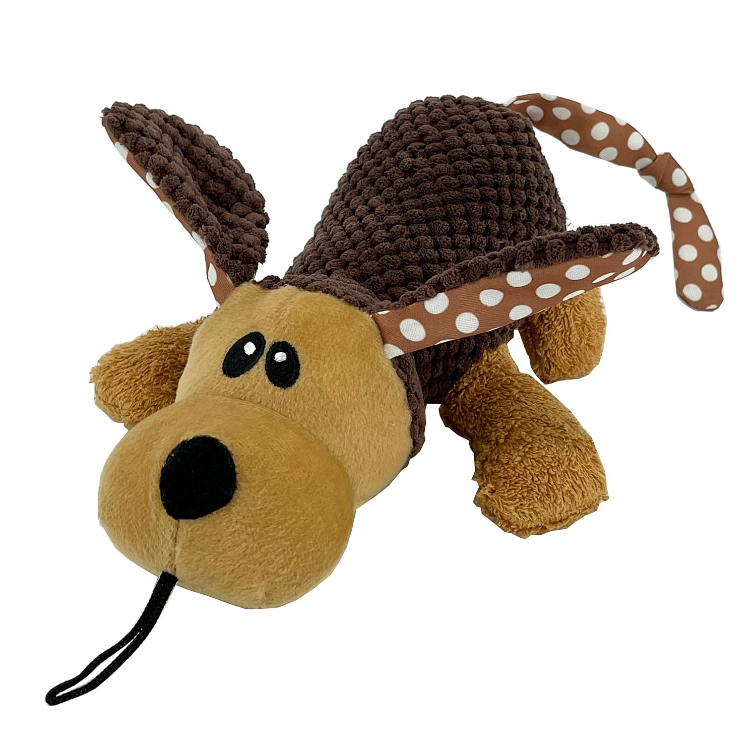 Wayco 10-Inch Durable Squeaky Dog Toys - Interactive Plush Chew Toys with Squeaker & Crinkle Paper for Puppies & Small/Medium/Large Dogs - Perfect for Training, Teething Relief & Playtime Fun