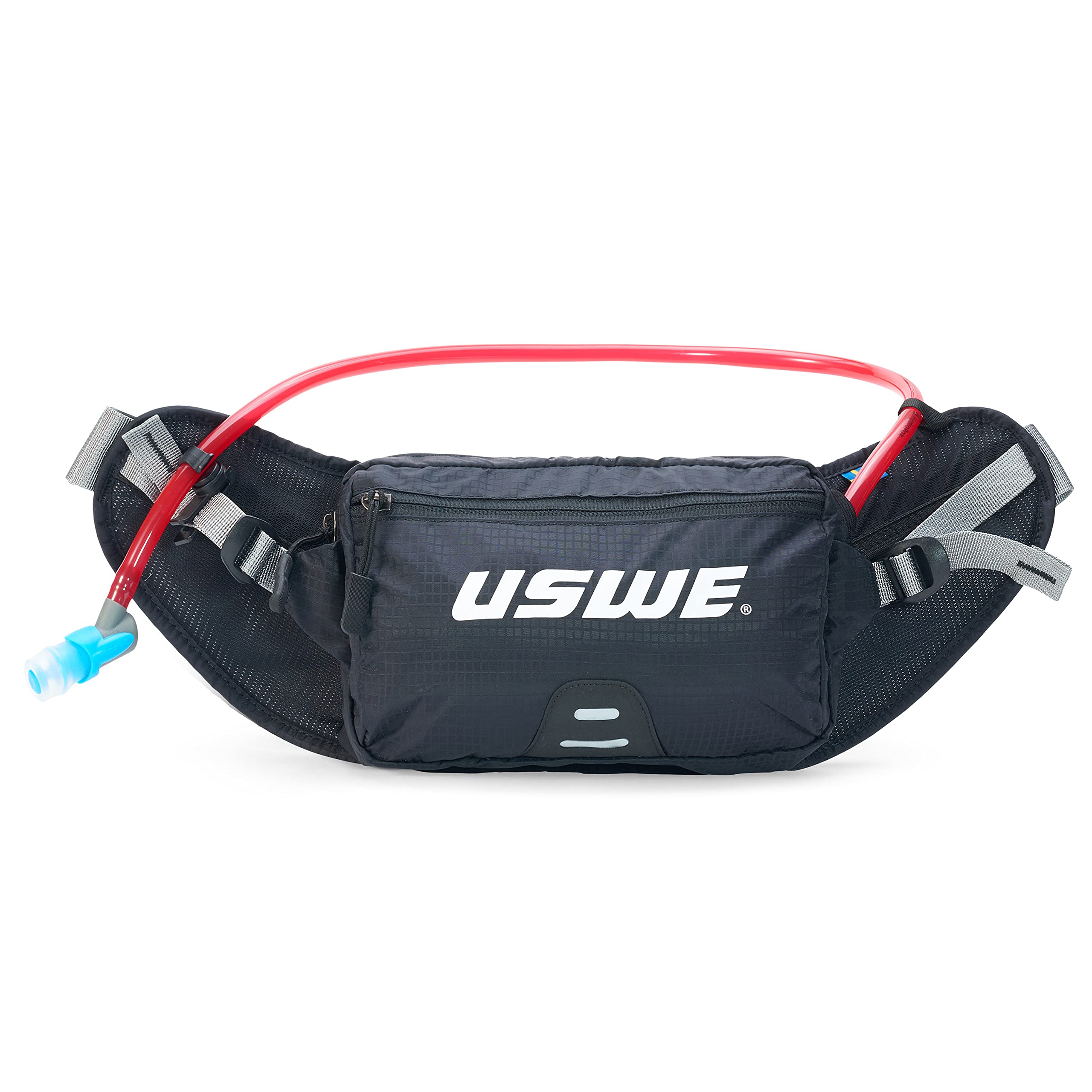 USWE Black - Premium Hydration Pack for Running, Hiking & Outdoor Adventures | Hands-Free Water Backpack for Active Lifestyles