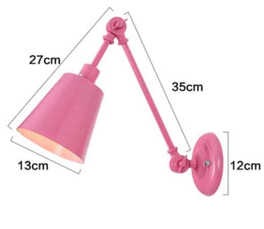 FRIDEBORG Classic Wall Lamp - Vintage Style Sconce Lighting for Bedroom, Living Room & Hallway - Perfect for Ambient and Accent Lighting
