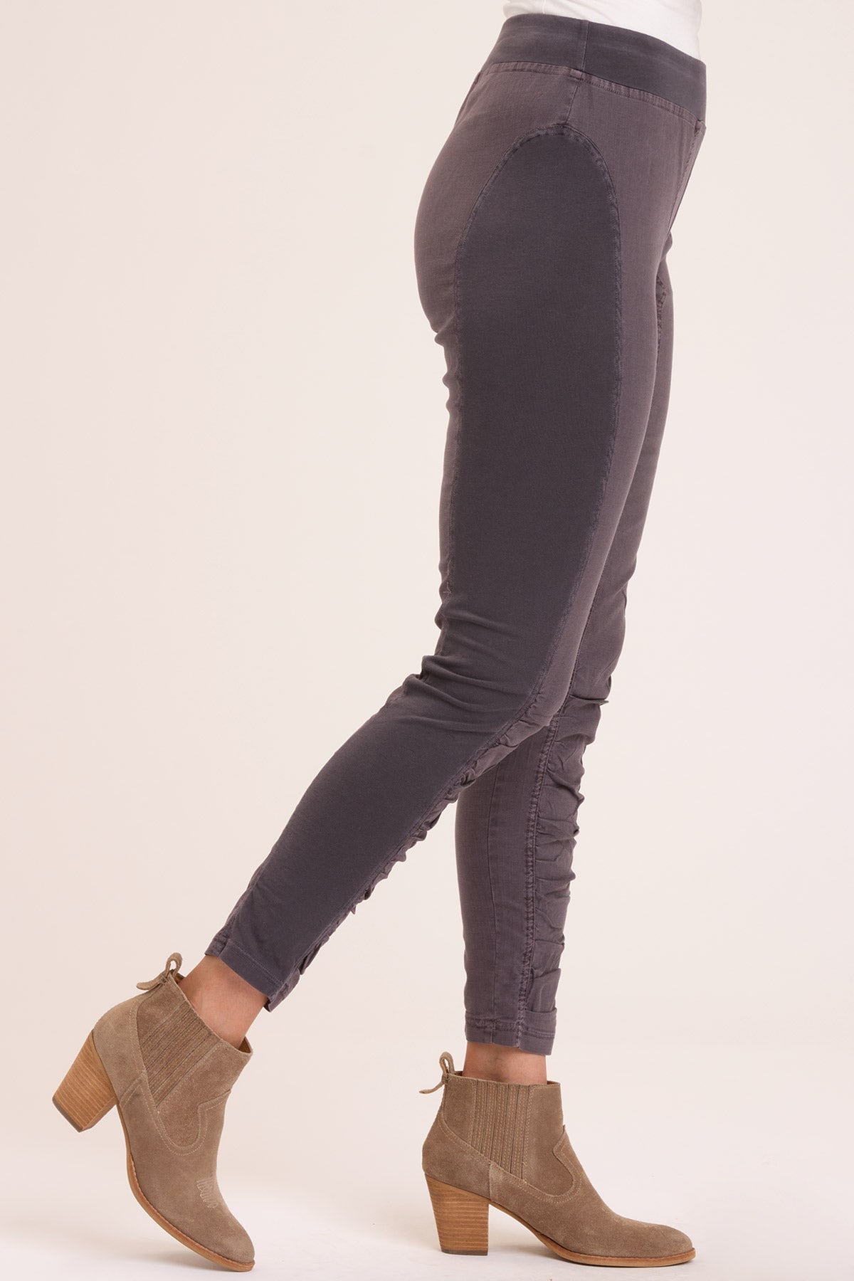 High Waisted Twill Alexa Leggings for Women - Comfortable Stretchy Workout Yoga Pants - Perfect for Gym, Running, Travel & Lounge Wear