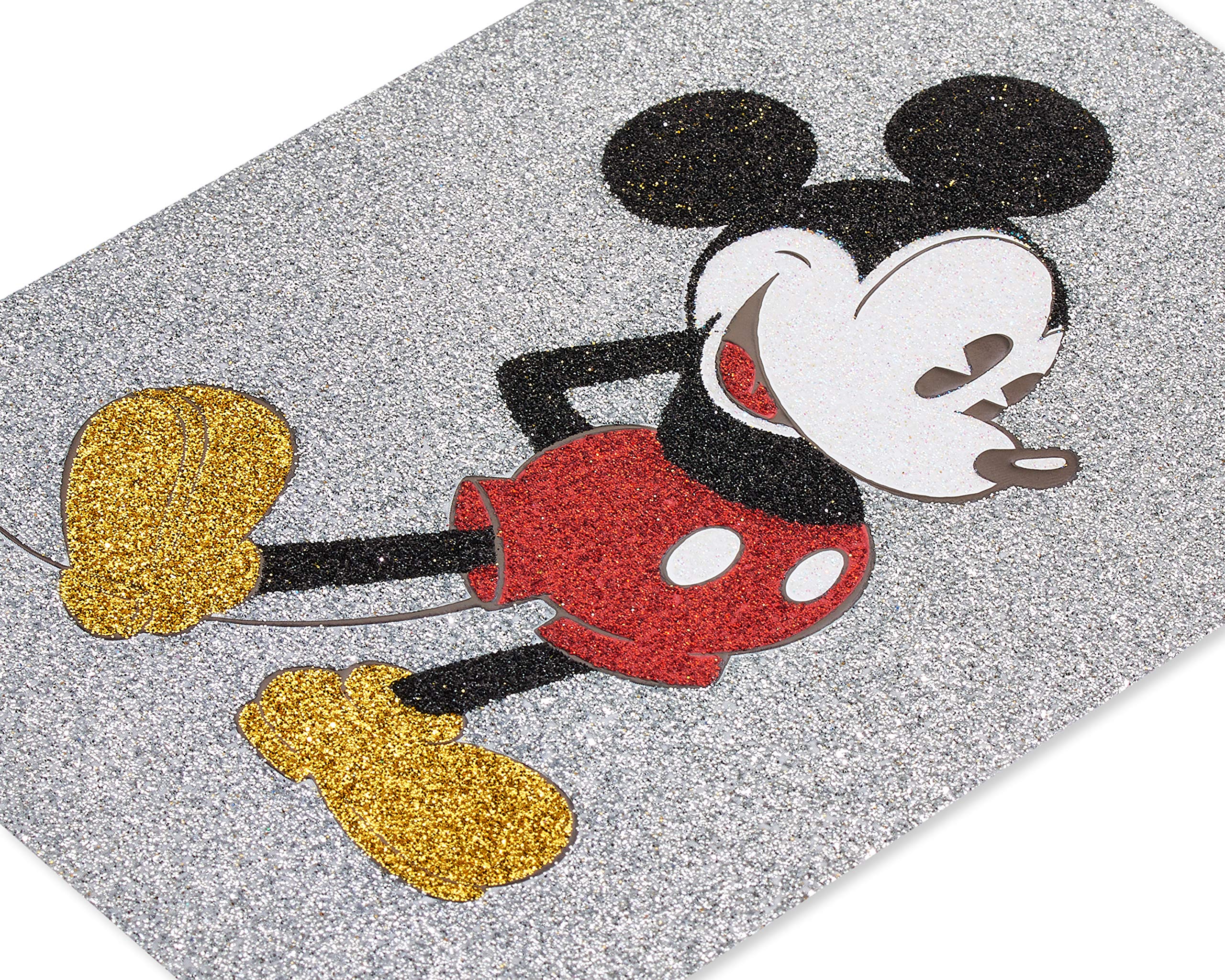 Disney Mickey Mouse Blank Greeting Cards by Papyrus - Perfect for Birthdays, Holidays & Special Occasions