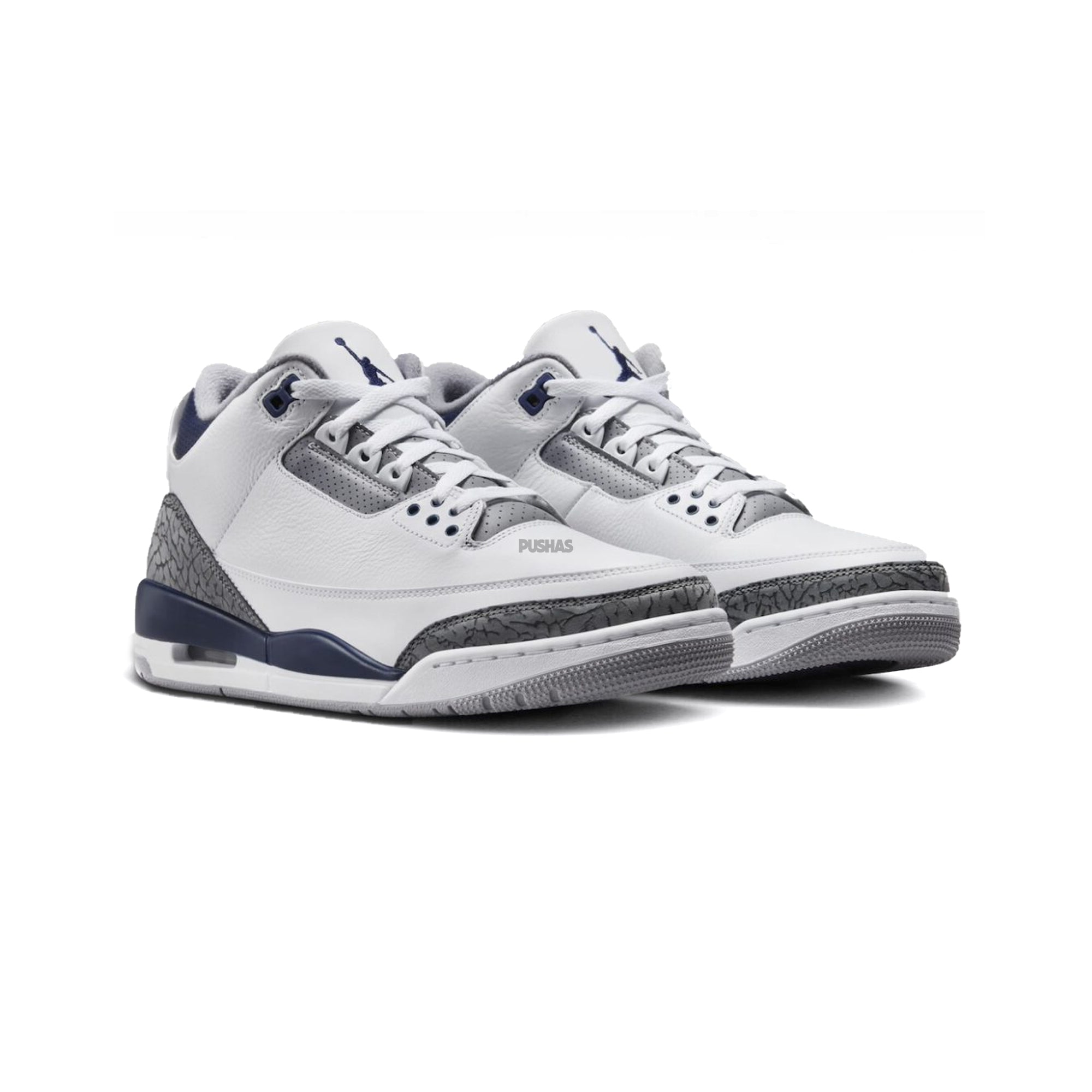 Air Jordan 3 Retro 'Midnight Navy' 2023 - Men's Basketball Shoes for Court & Street Style | Sneakers for Casual Wear, Sports & Fashion