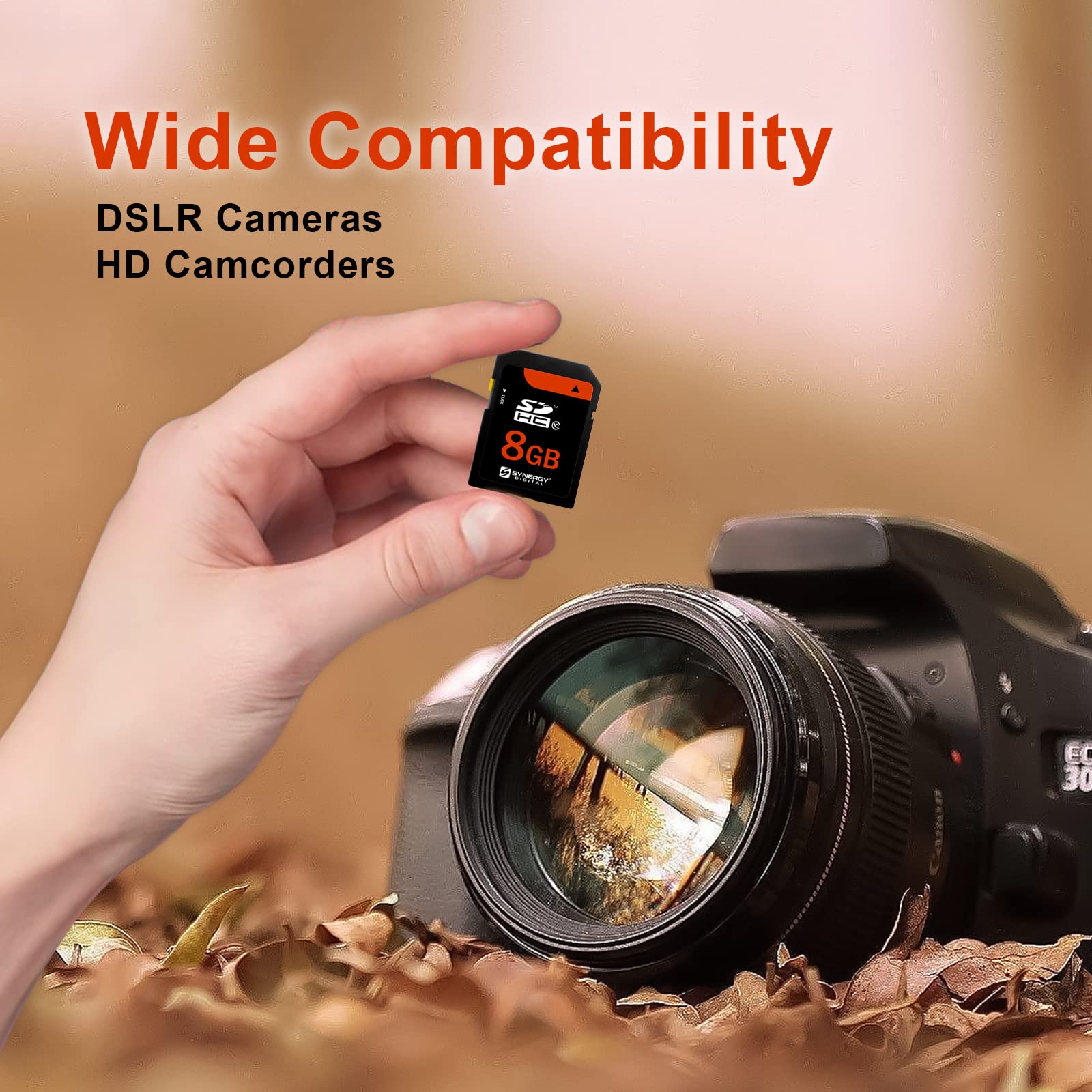 Panasonic Lumix TS3 8GB SDHC Card - Waterproof Camera Memory for Outdoor Photography