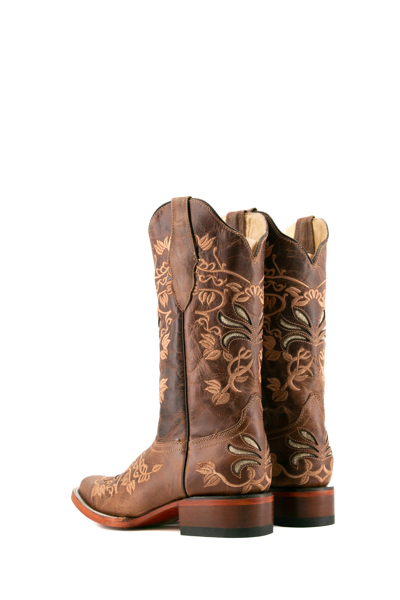 Frontier Cowgirl Boots for Women - 250 Capuchino Brown Western Ankle Boots for Fall | Perfect for Rodeo, Country Dancing & Casual Outfits