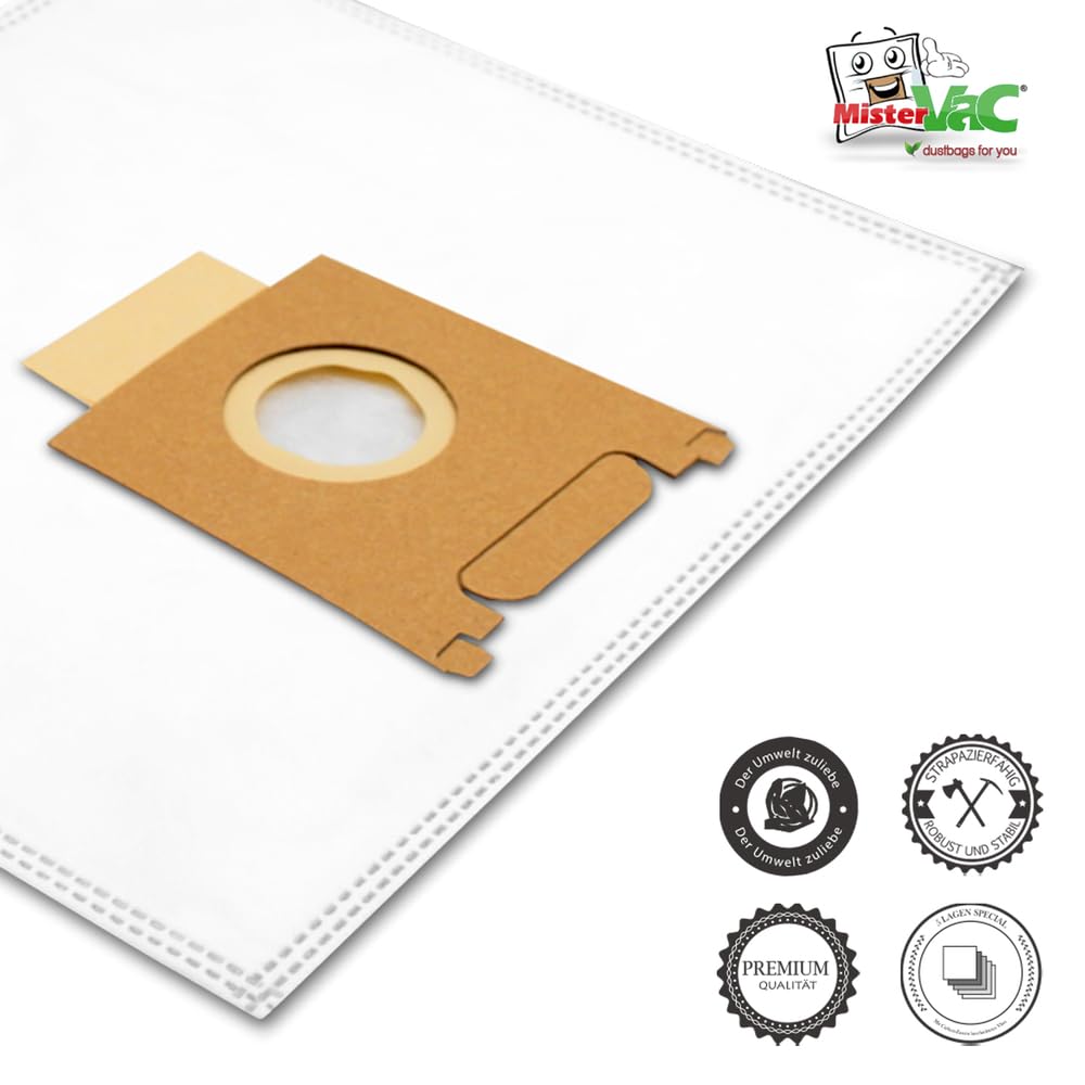 Bosch BSA 2754/02 Sphera 27 Vacuum Cleaner Replacement Bags - 40 Pack | Compatible with Bosch Sphera Series | Dust-Free Cleaning for Home & Office