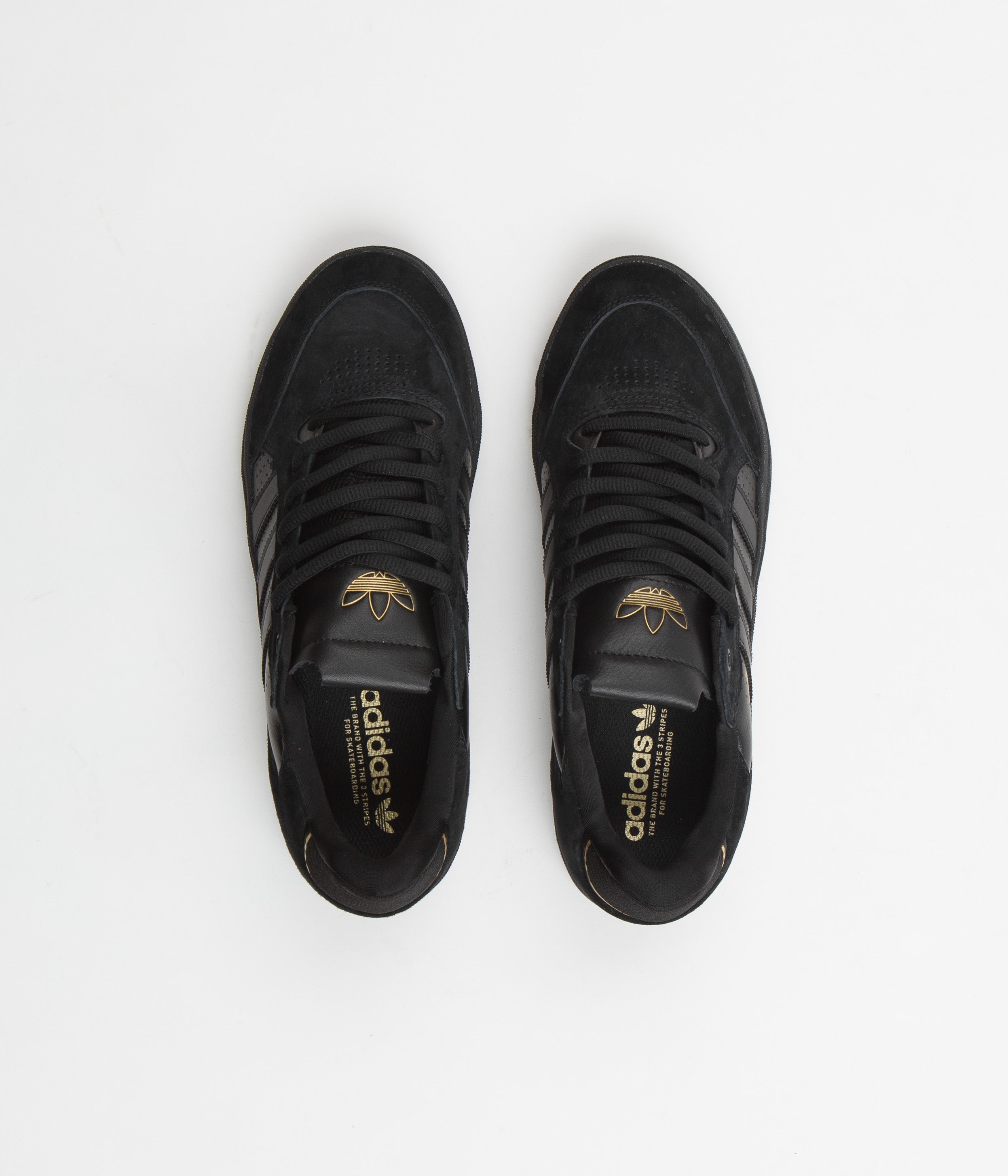 Adidas Tyshawn Low Shoes for Men - Core Black/Gold Metallic Basketball Sneakers | Lightweight & Comfortable for Casual Wear, Street Style & Gym Workouts