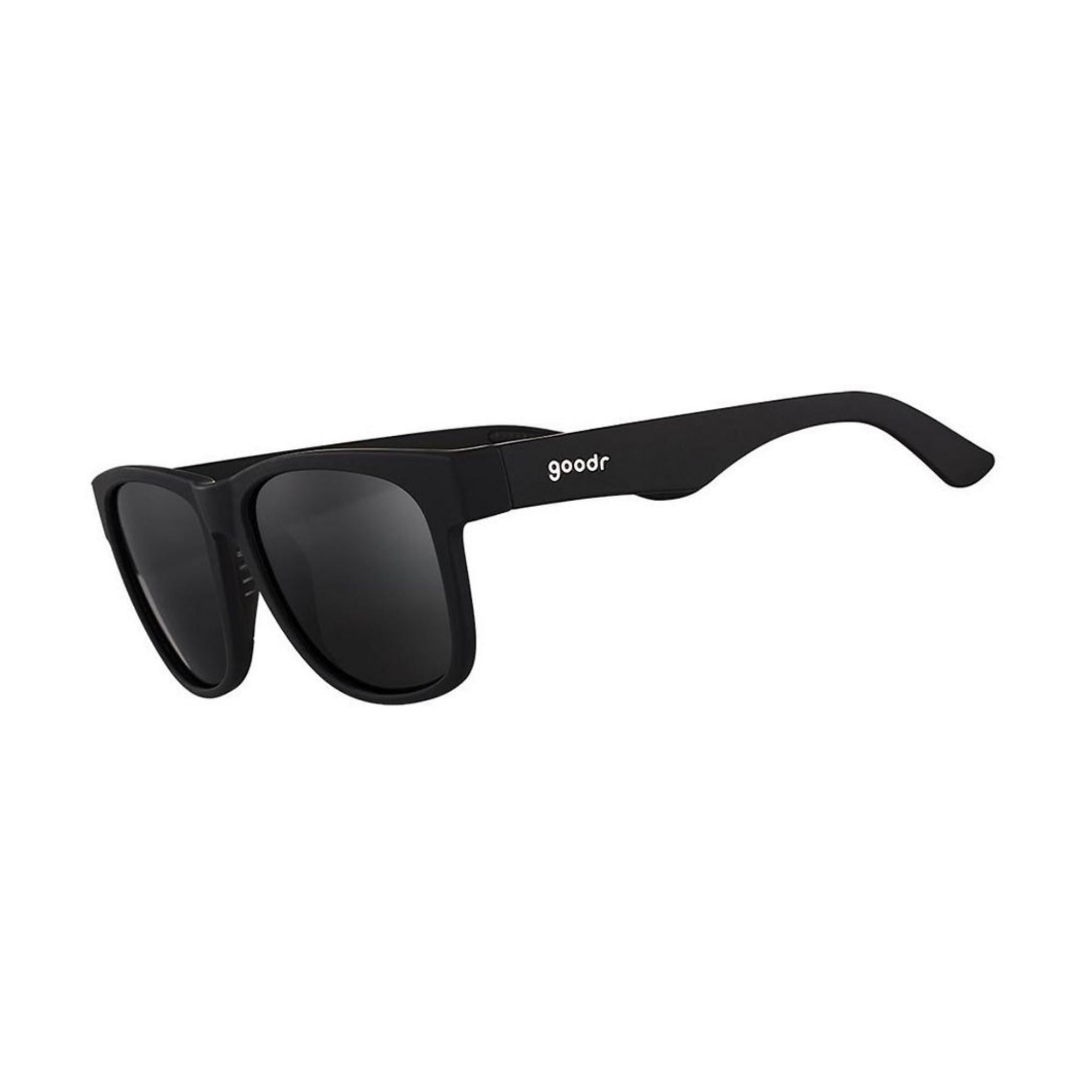 Goodr Hooked on Onyx Polarized Sunglasses for Men & Women - UV Protection, Lightweight & Comfortable - Perfect for Running, Cycling & Outdoor Activities