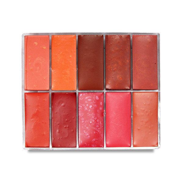 Maqpro PP18 Lip & Rouge Palette - Professional Makeup Kit for Lips & Cheeks - Perfect for Bridal, Photo Shoots & Everyday Glam
