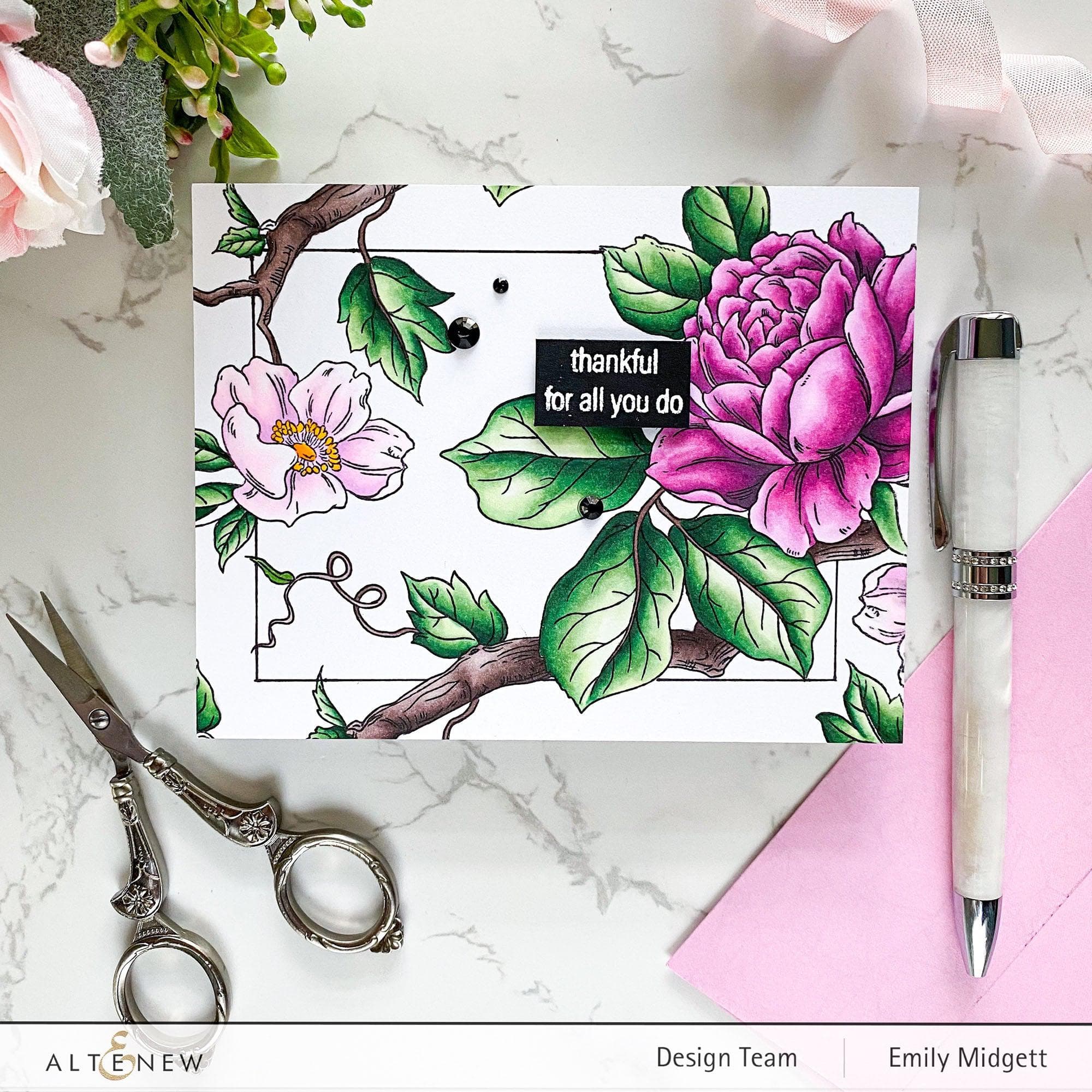 Build A Garden: Magnificent Branch & Add-on Die Bundle for DIY Scrapbooking, Card Making, and Paper Crafting Projects