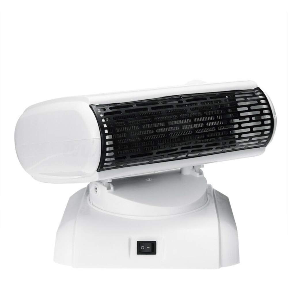 LYLY 500W Mini Air Warmer Heater with 180° Oscillation, 16℃~30℃ Adjustable Temperature - Perfect for Winter, Bedroom, Home Office & Car Heating - Fast & Quiet Indoor Space Heater (220V)