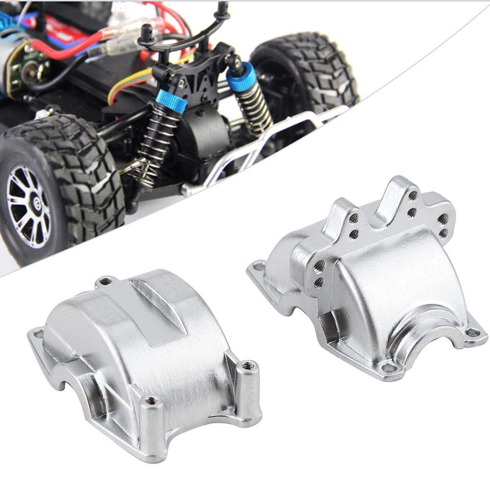 Dilwe Metal RC Center Gear Box Mount for WLtoys A959 A979 A969 1/18 Scale RC Cars - Silver | Durable Upgrade Part for Off-Road Racing & RC Car Maintenance