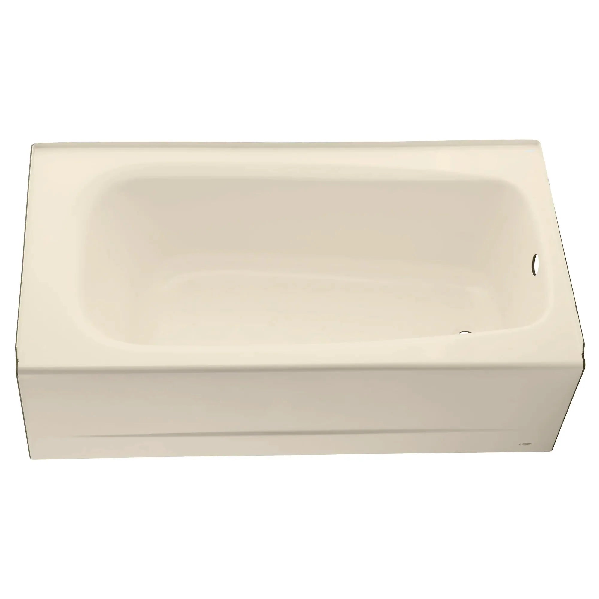 Cambridge Americast 60 x 32 Inch Right-Hand Drain Integral Apron Bathtub - Durable Porcelain Enamel Finish for Modern Bathroom Renovations