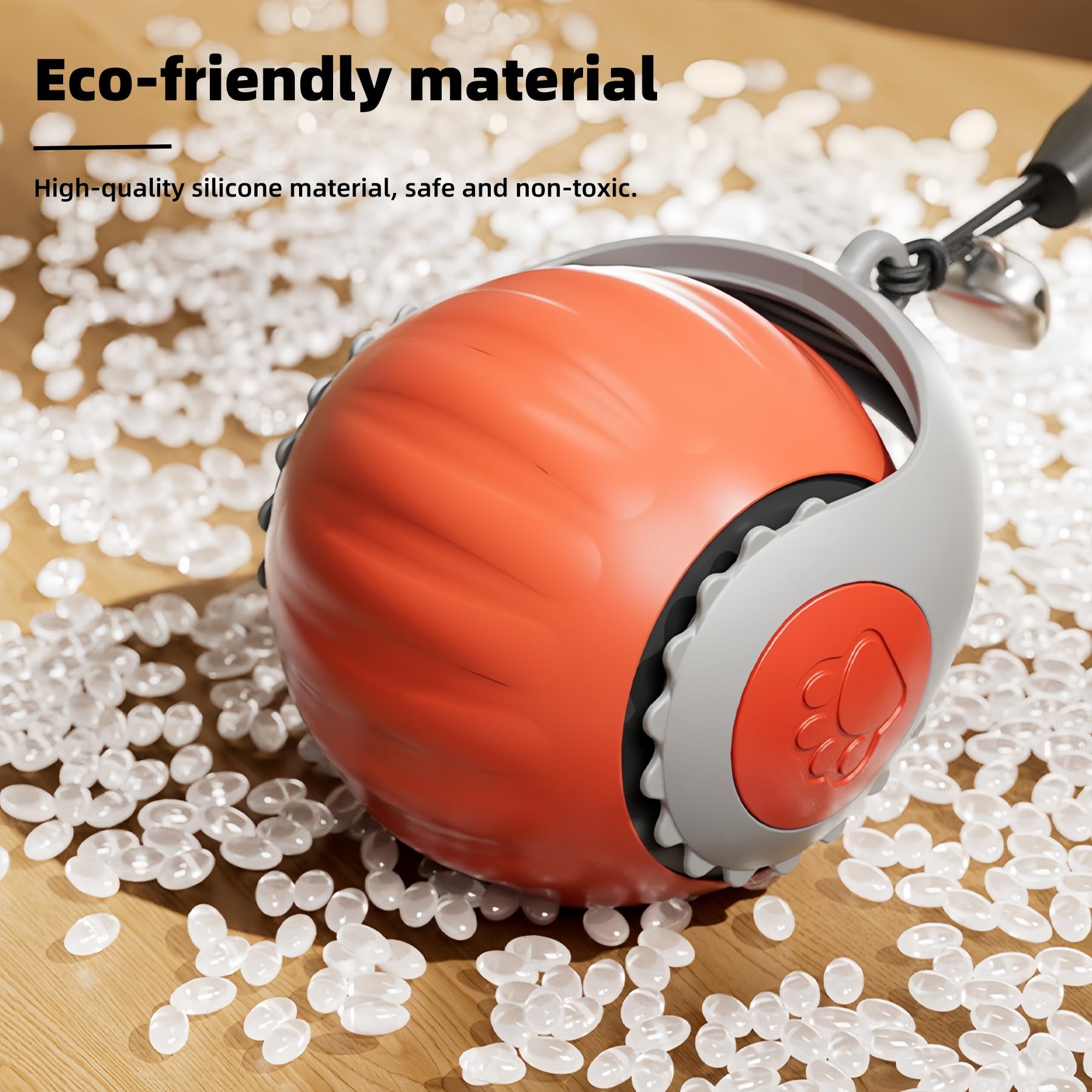 Upgraded Racing Tail 5.0 Interactive Cat Toy - Automatic Sensor Teaser Ball with 2 Modes for Indoor Cats | Electronic Chasing Exercise Toy to Entertain Bored Pets | Perfect for Playtime, Training & Stimulation