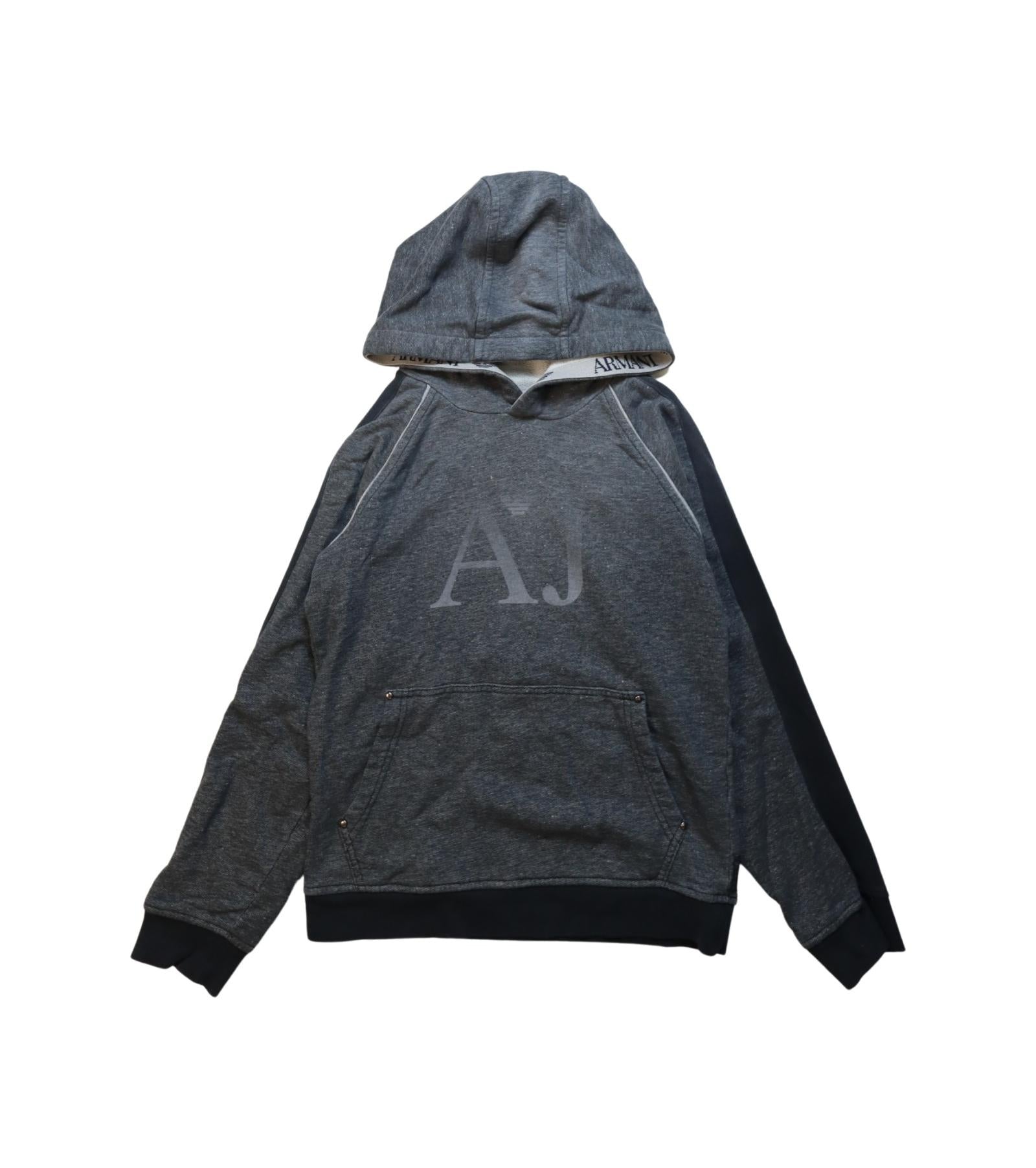 Armani Hooded Sweatshirt for Boys Age 12 - Premium Cotton Pullover with Hood - Perfect for School, Sports & Casual Wear