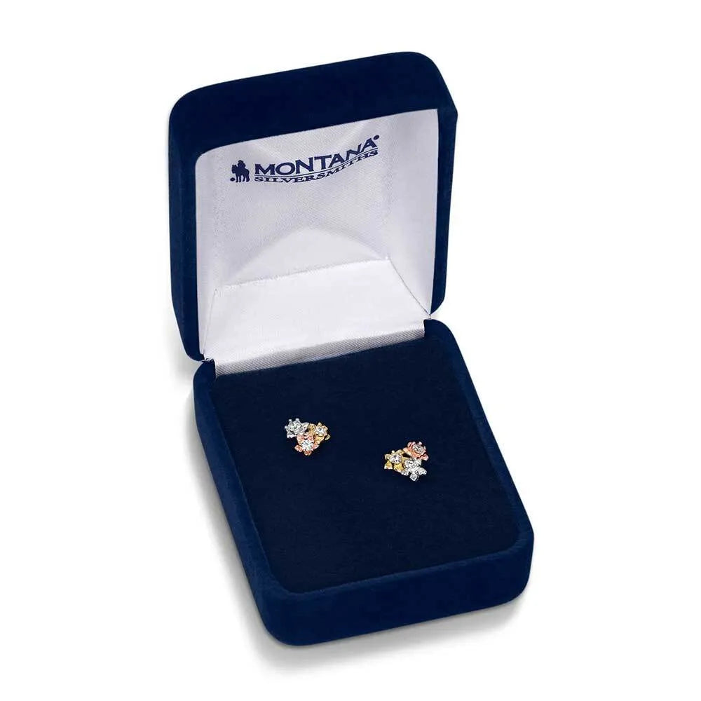 Wildflower Meadow Earrings - Dainty Floral Stud Earrings for Women | Perfect for Spring, Summer, Boho Style & Everyday Wear
